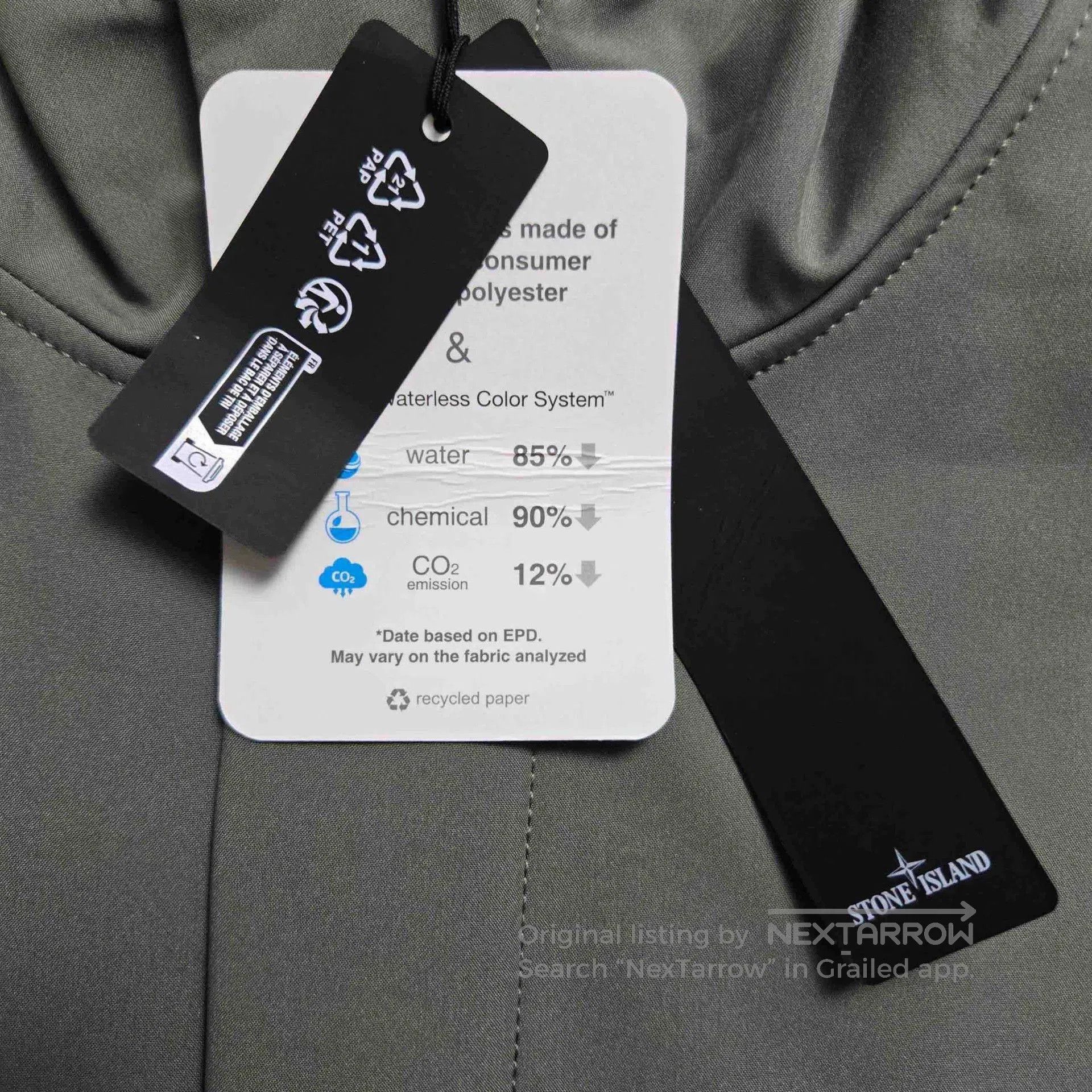 Stone Island stone island soft shell hooded jacket for men. Size US M / EU 48-50 / 2 - 6 Thumbnail