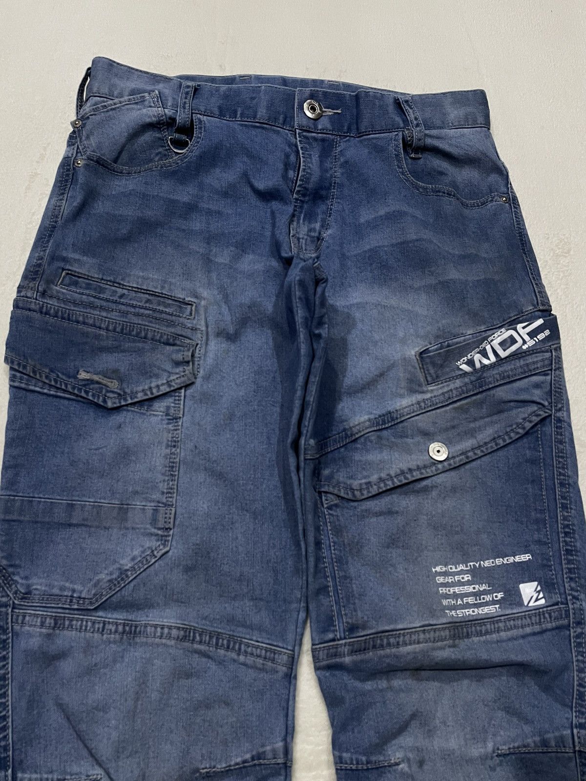 Vintage Vintage Japanese Brand Riped Mudwash Denim Size US 32 / EU 48 - 2 Thumbnail
