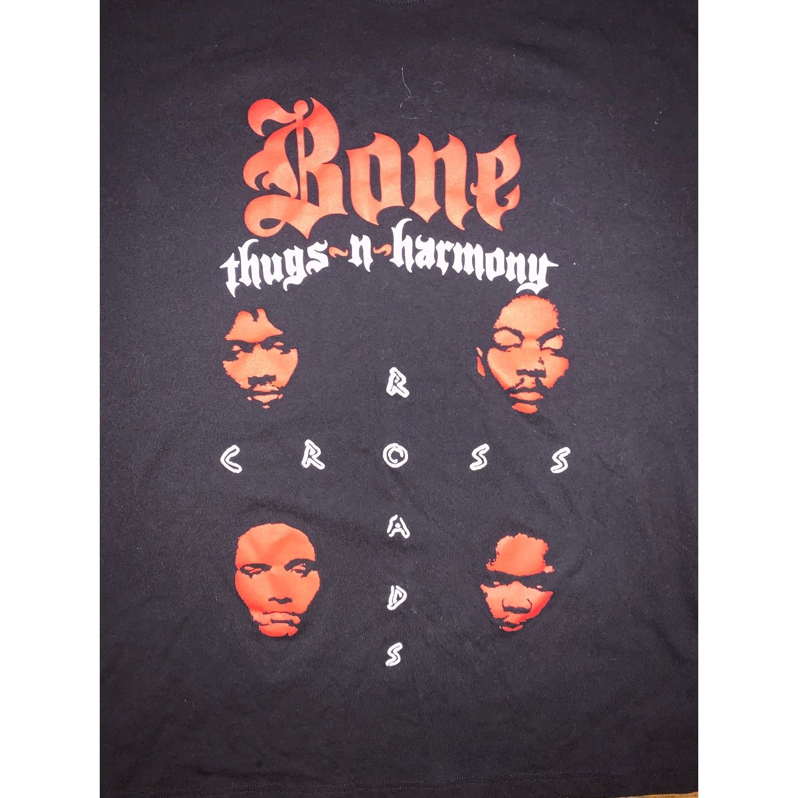 Other × Rap Tees Bone Thugs N Harmony Crossroads Rap T Shirt Large Black Size US L / EU 52-54 / 3 - 1 Thumbnail