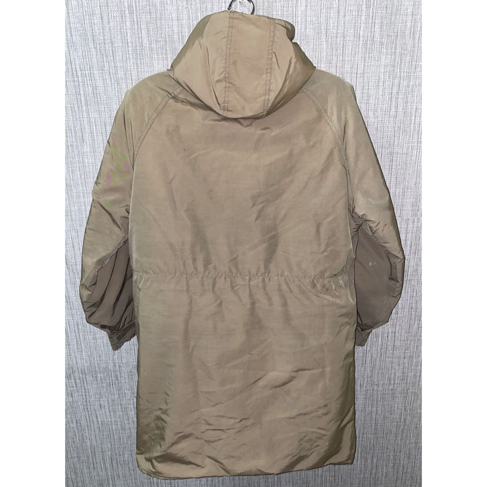 Vintage Woolrich Mens Beige Plaid Lined Full Zip Hooded Jacket Adult Large Size US L / EU 52-54 / 3 - 5 Thumbnail