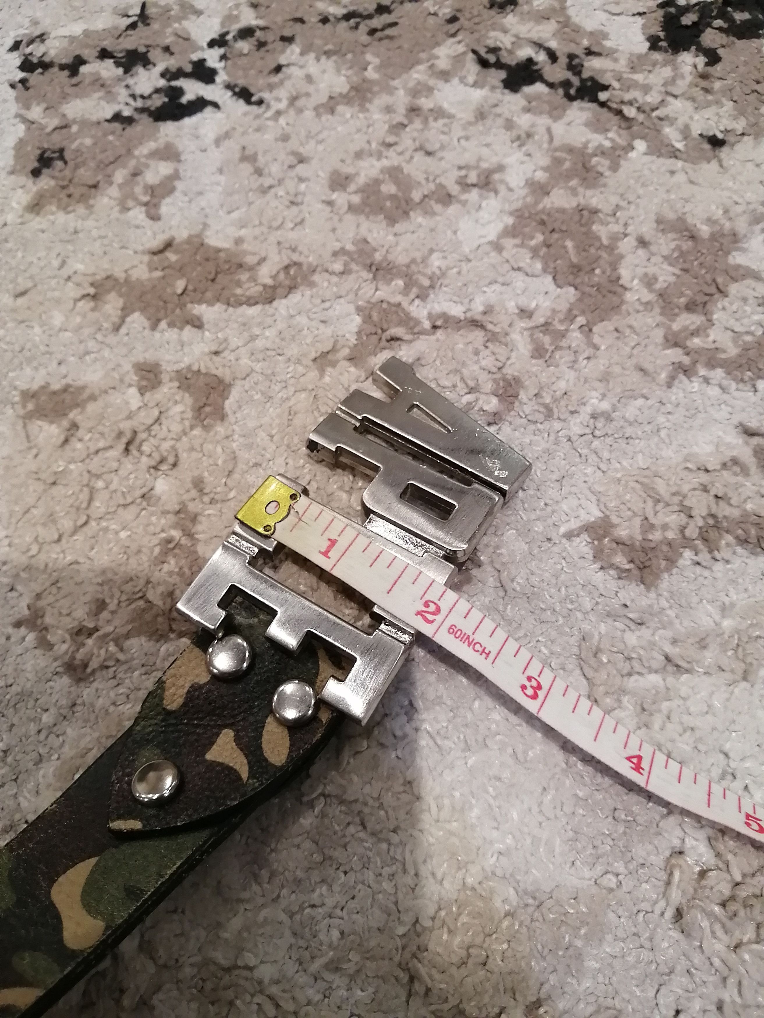 Bape APEE Camo Leather Belt Size ONE SIZE - 16 Thumbnail