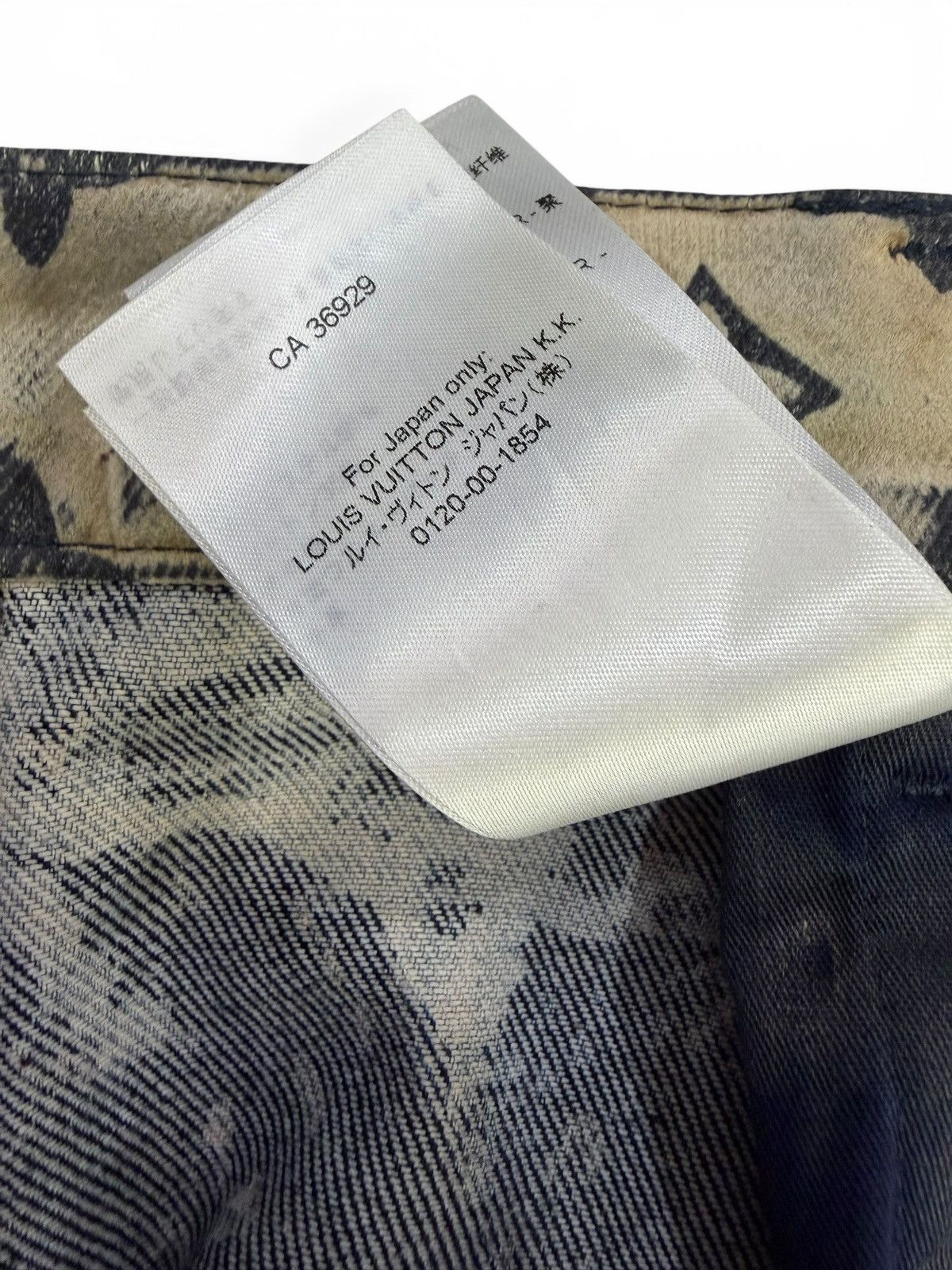 Louis Vuitton Louis Vuitton Fire Cloud Denim Monogram Jeans Size US 38 / EU 54 - 7 Thumbnail