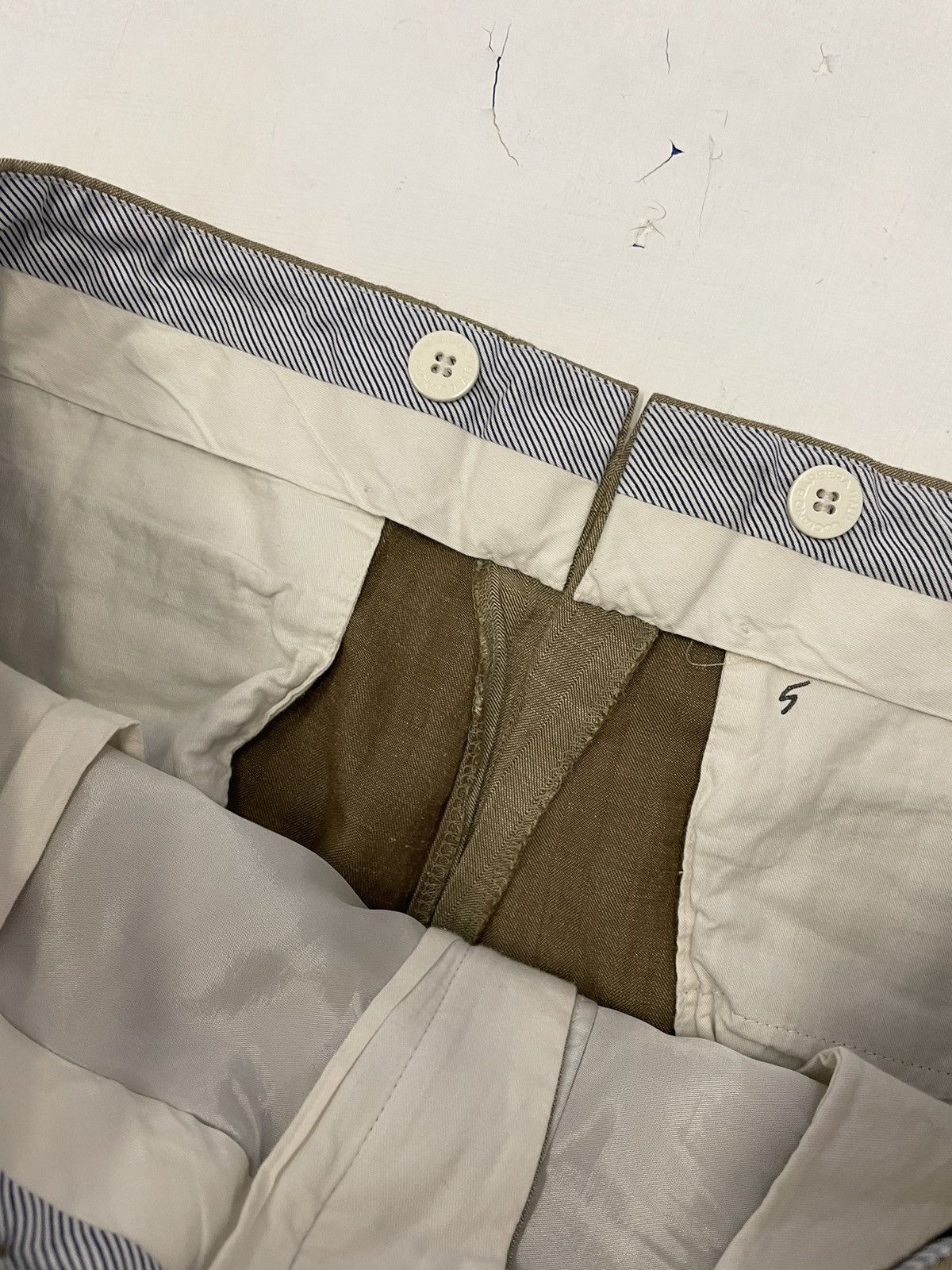 Luciano Barbera Luxurious Quad-blend Flat Front Trouser Size US 34 / EU 50 - 5 Thumbnail