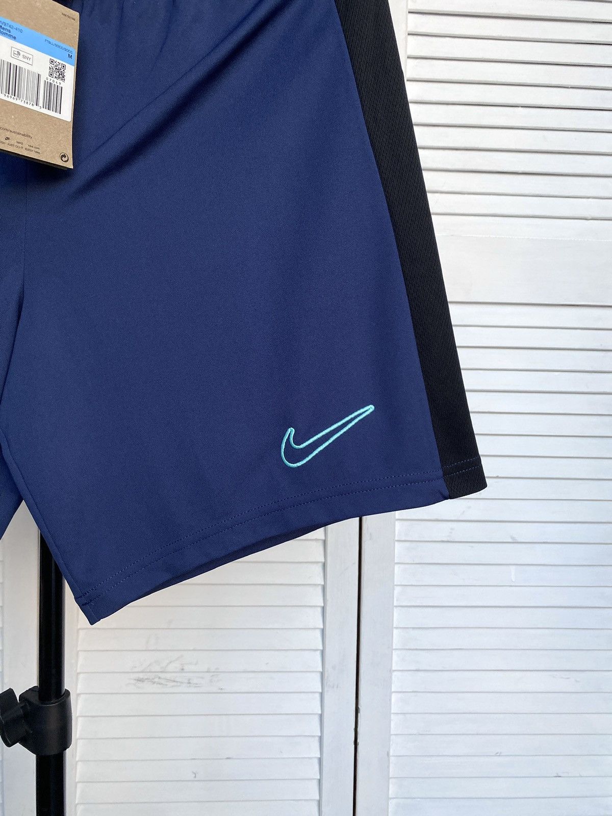 Nike Nike Dri-FIT Academy Dri-FIT Soccer Shorts Blue Running Size US 32 / EU 48 - 4 Thumbnail