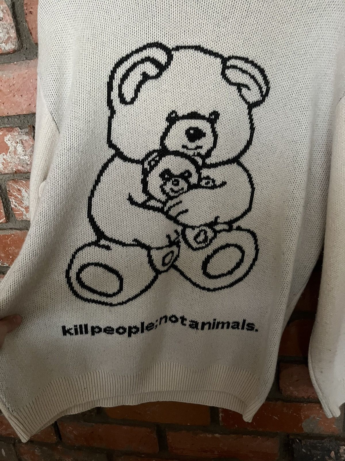 FUCT FUCT “kill people not animals” SWEATER Size US L / EU 52-54 / 3 - 2 Thumbnail