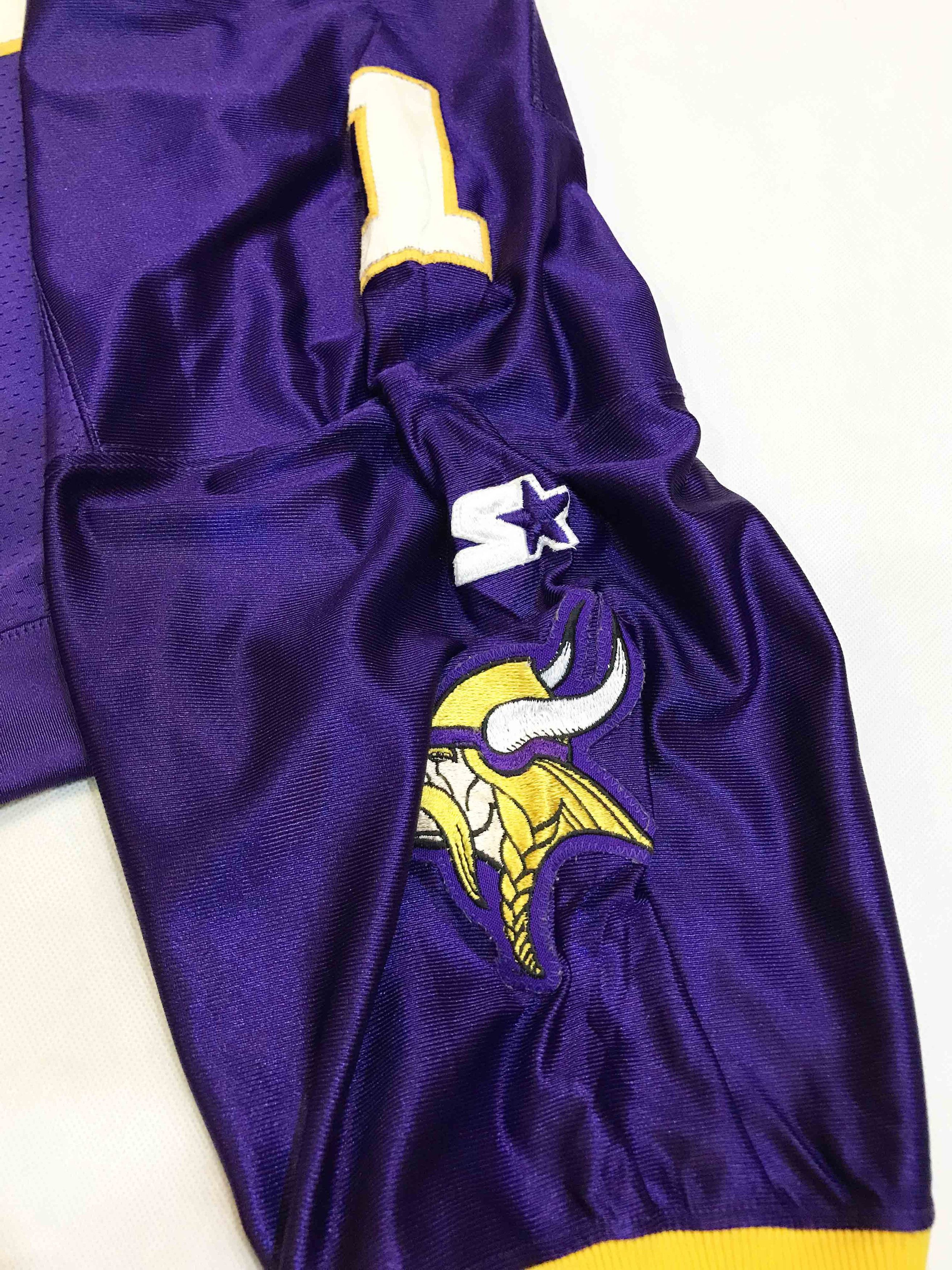 NFL × Starter × Vintage Vintage Starter NFL Minnesota Vikings WARREN MOON #1 Jersey Size US L / EU 52-54 / 3 - 7 Thumbnail