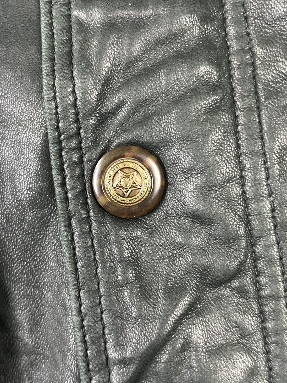 Genuine Leather × Vintage Stavros Australia Lambskin Jacket Made in New Zealand Size US S / EU 44-46 / 1 - 8 Thumbnail