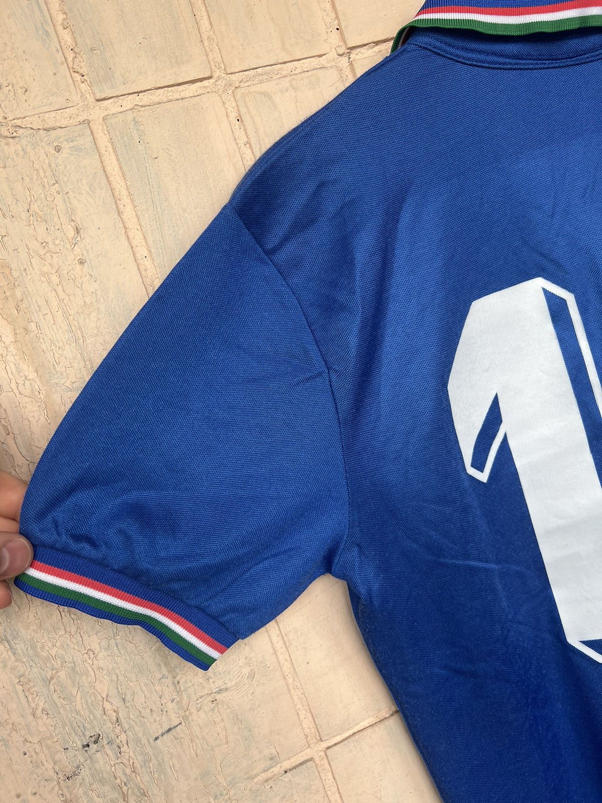 Vintage Vintage Football Italy Soccer Jersey Tro 80s home shirt #13 Size US M / EU 48-50 / 2 - 18 Thumbnail