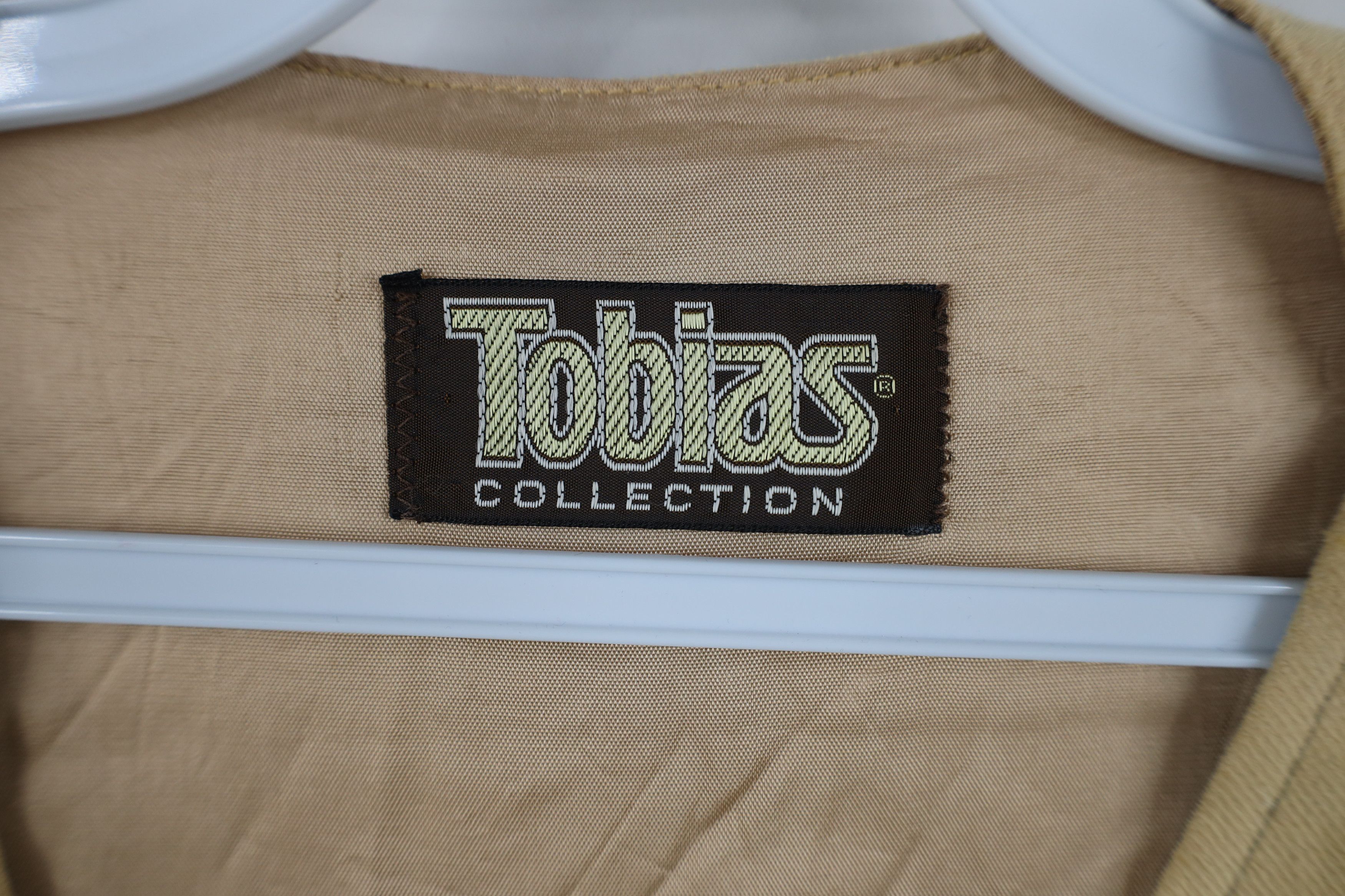 Vintage Vintage 60s 70s Streetwear Corduroy Vest Jacket Beige USA Size US XL / EU 56 / 4 - 8 Thumbnail