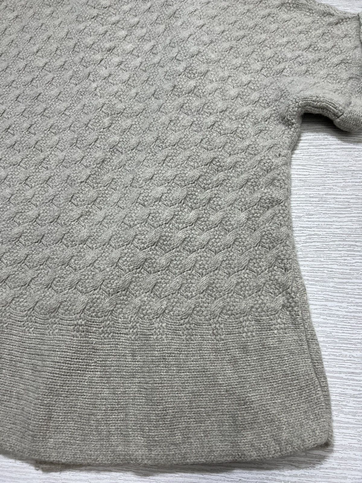 Number (N)ine Number (N)ine - FW 08’ Cable Knit Short Sleeve Cardigan Size US M / EU 48-50 / 2 - 18 Thumbnail