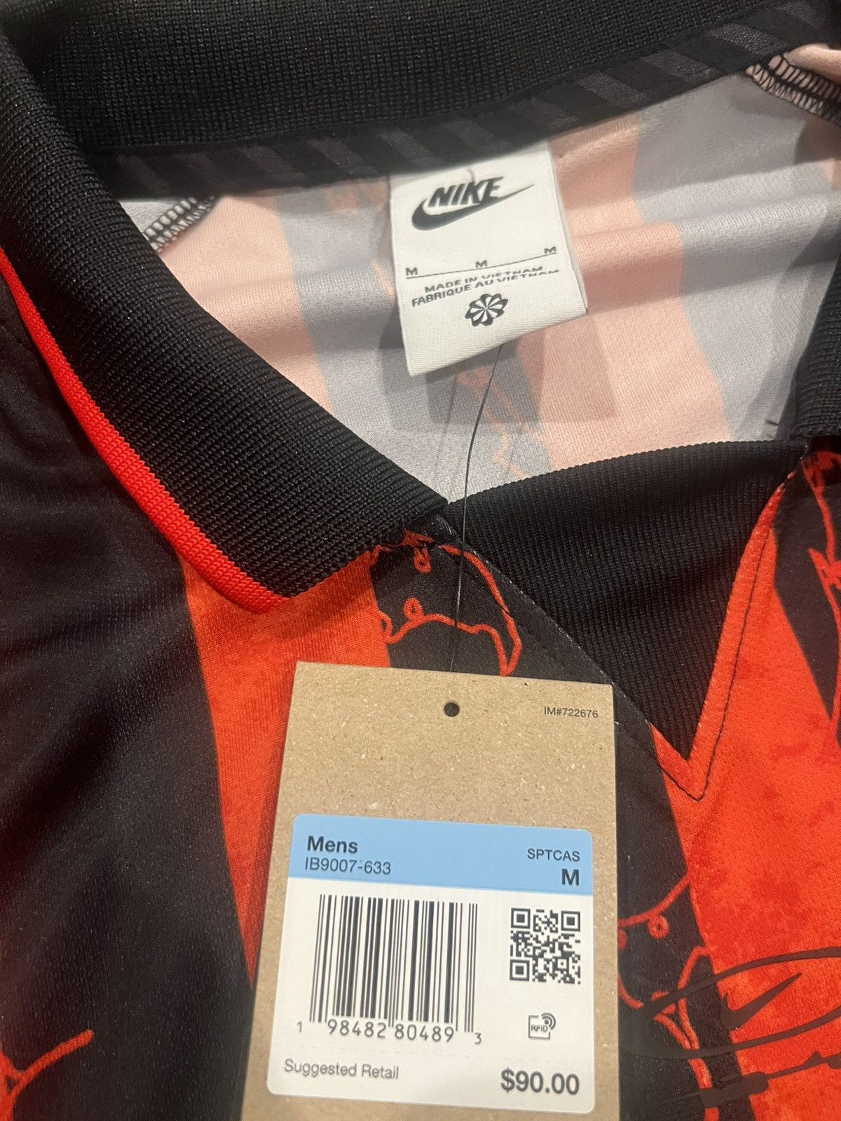 Nike Size Medium NIKE AIR JERSEY VICTORY PICANTE UNIVERSITY RED Size US M / EU 48-50 / 2 - 5 Thumbnail