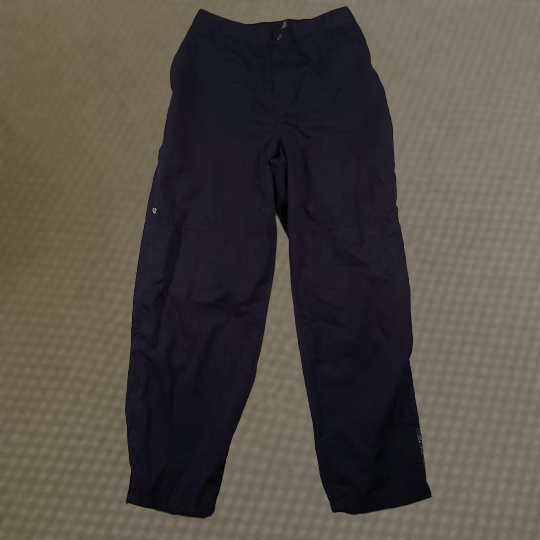 Starter Starter Pants Mens Medium Navy Blue Elastic Waist Zip Pocket Track Athletic Size US 31 - 1 Thumbnail