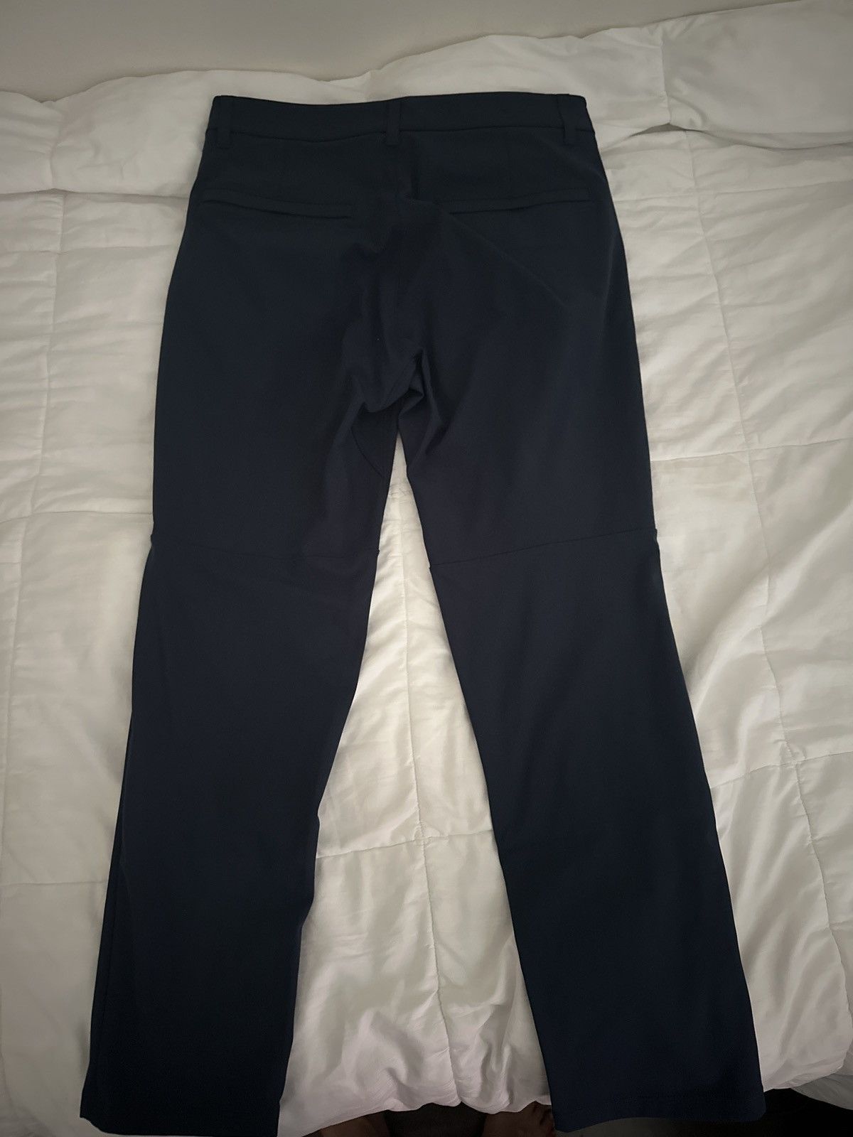 Lululemon Lululemon Warpstreme Slim Fit Navy Pants size 30 28"L Size US 30 / EU 46 - 2 Thumbnail