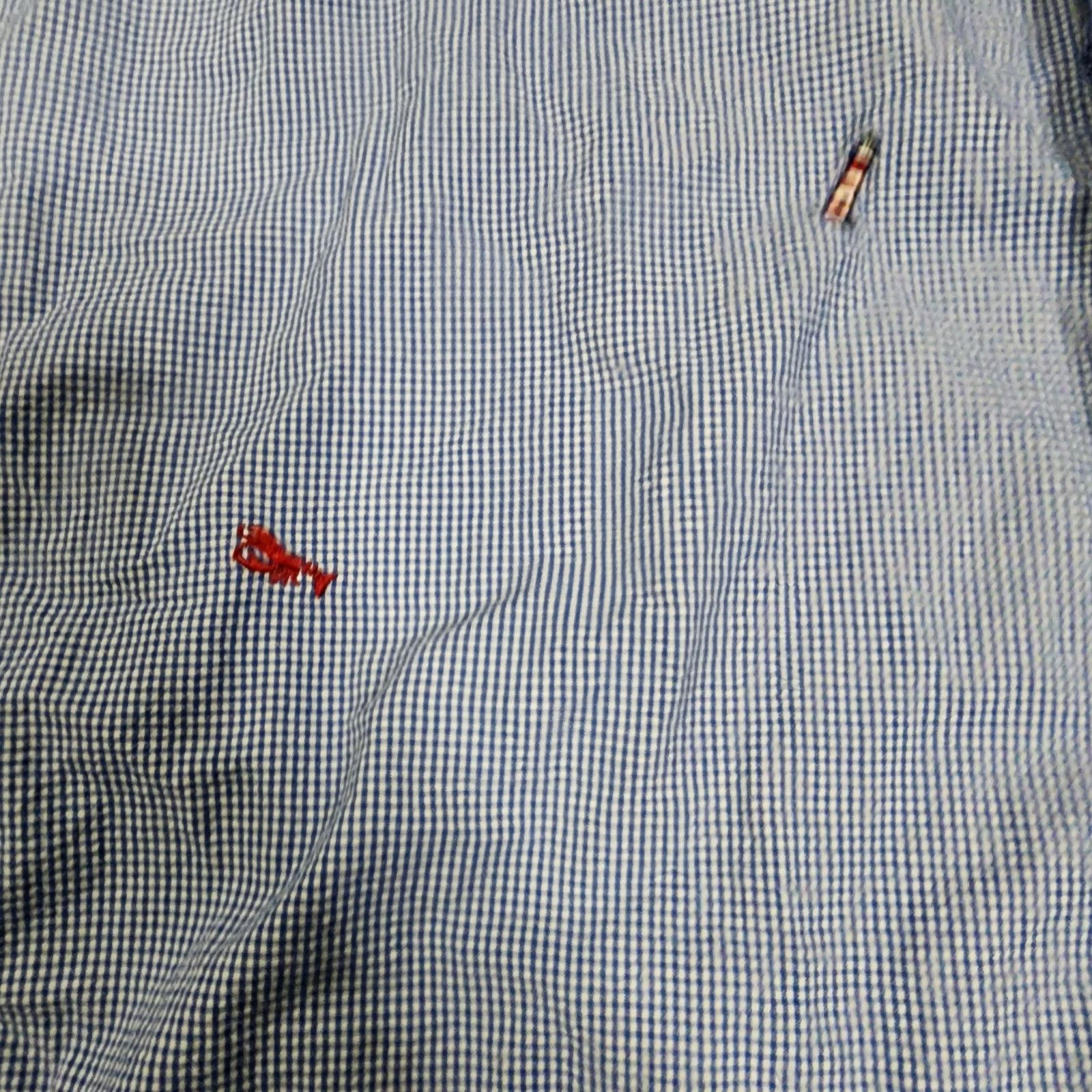 Chaps Chaps seersucker button up shirt embroidered XL 2376 Size US XL / EU 56 / 4 - 4 Thumbnail