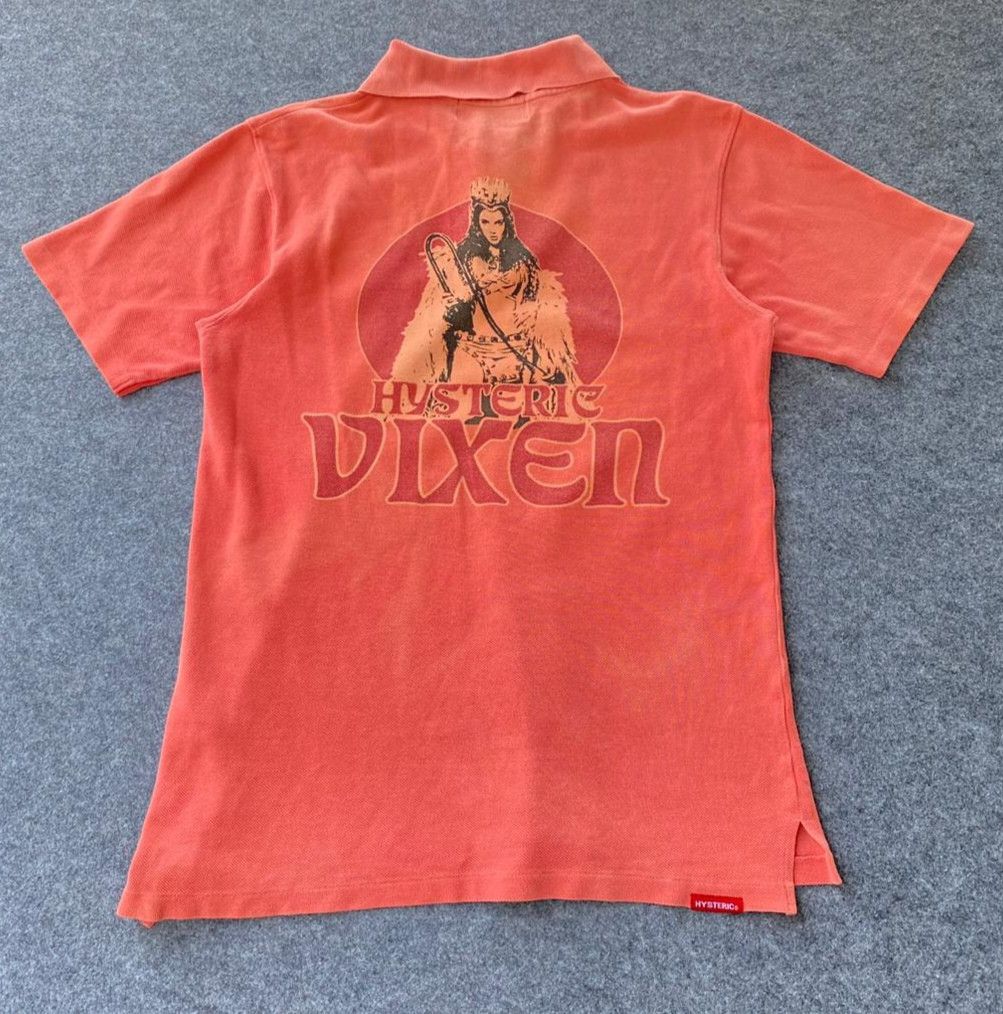 Hysteric Glamour Vintage Hysteric Glamour Vixen Polo Shirt Size US M / EU 48-50 / 2 - 1 Thumbnail