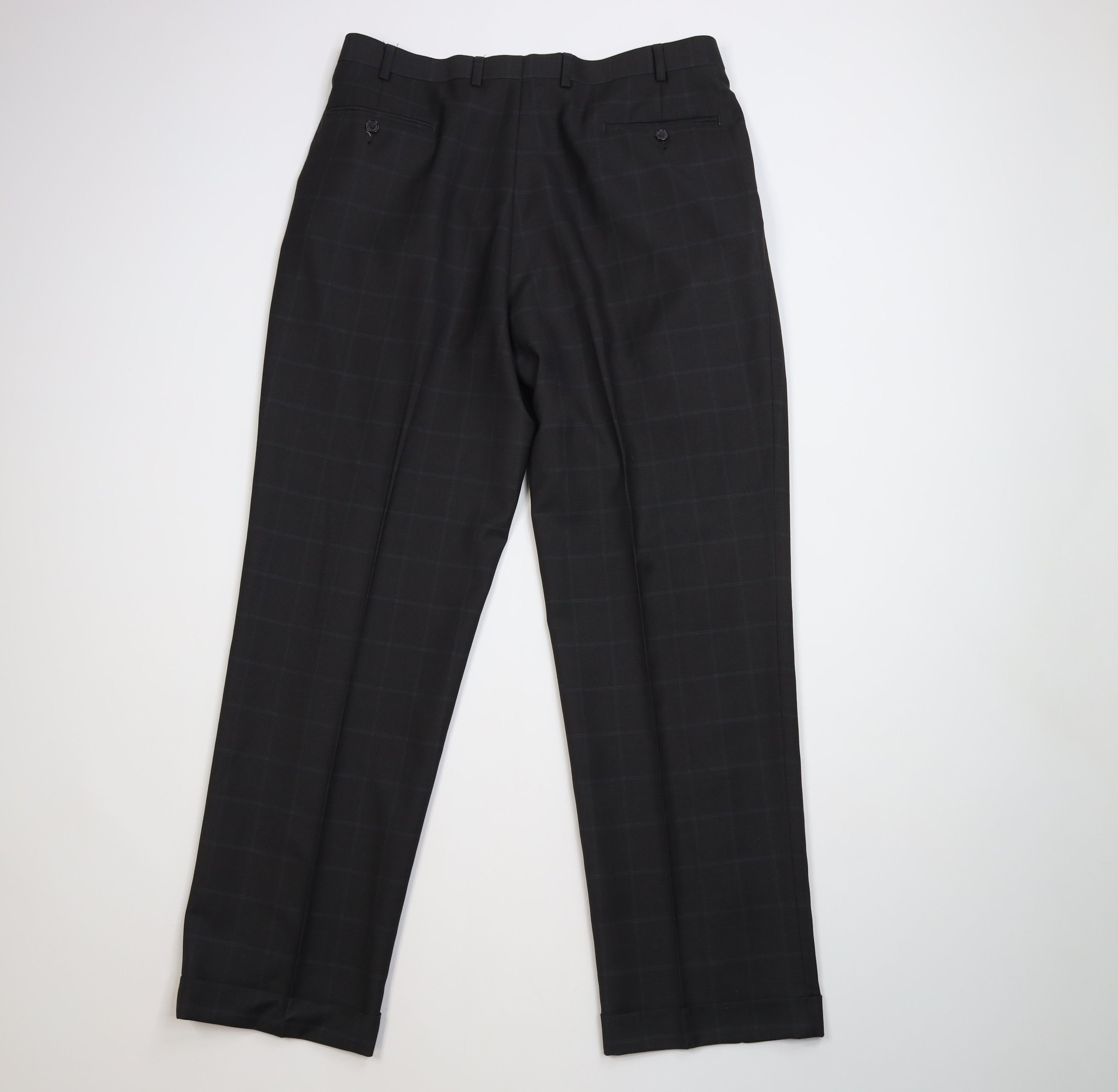 Polo Ralph Lauren Vintage Y2K Ralph Lauren Blend Wide Leg Chino Pants Plaid Size US 36 / EU 52 - 9 Thumbnail