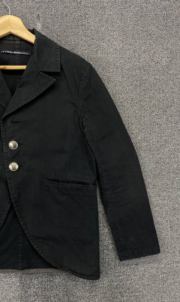 Yohji Yamamoto Vintage Yohji Yamamoto Limi Feu Coat Black Jacket Size S / US 4 / IT 40 - 4 Thumbnail