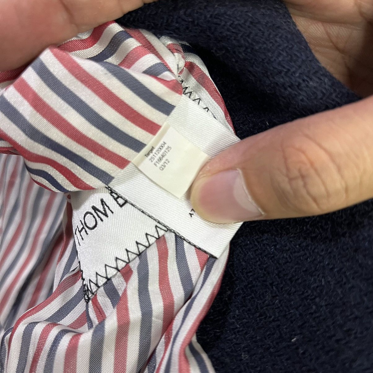 Neiman Marcus × Thom Browne Thom Browne - Neiman Marcus Women's Blazer Size L / US 10 / IT 46 - 16 Thumbnail