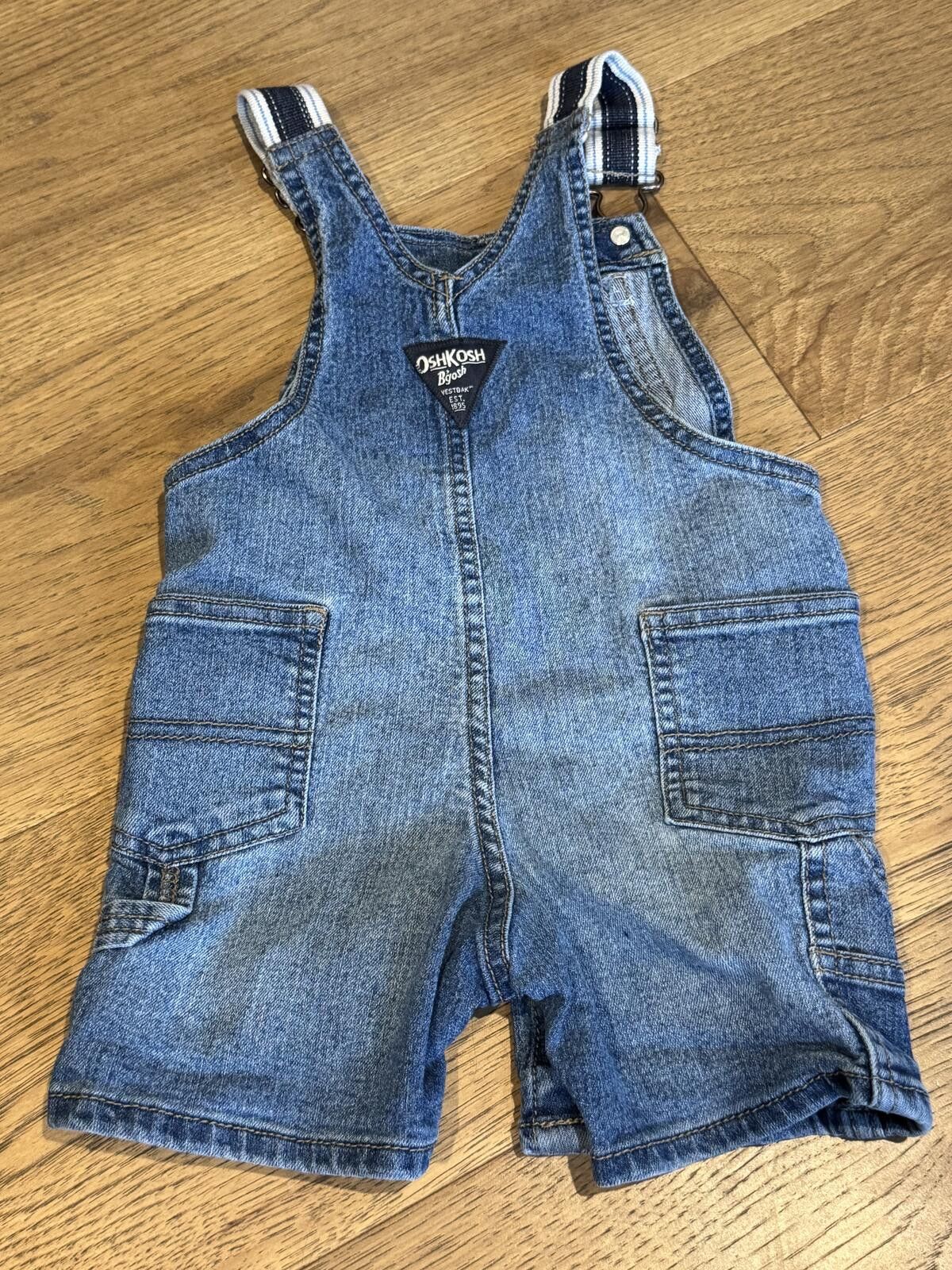 Other OshKosh B'gosh Denim Short Overalls for Kids Size ONE SIZE - 3 Thumbnail