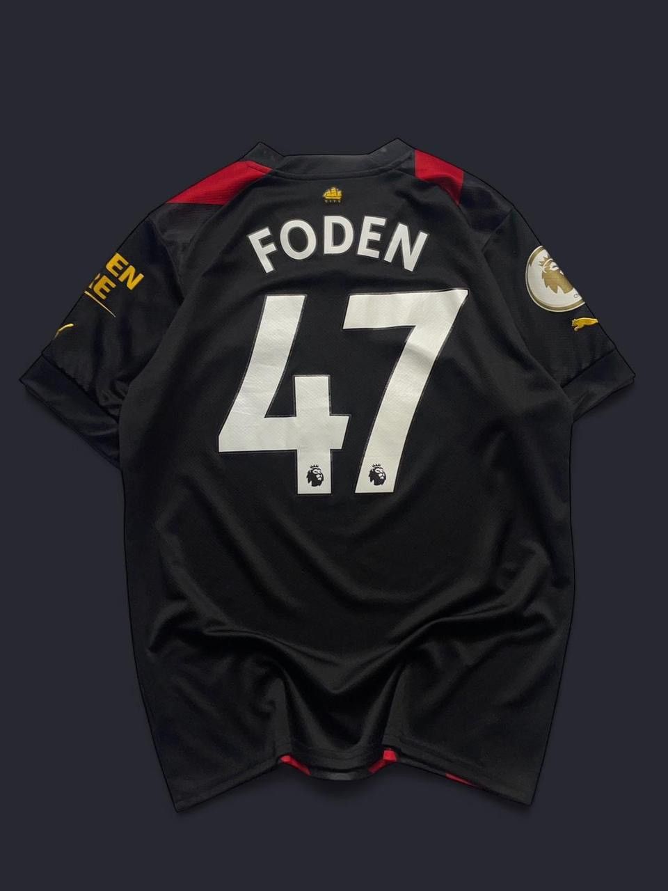 Puma 🌹💫21/22 PUMA MANCHESTER CITY #47 FODEN SOCCER JERSEY Size US M / EU 48-50 / 2 - 2 Thumbnail