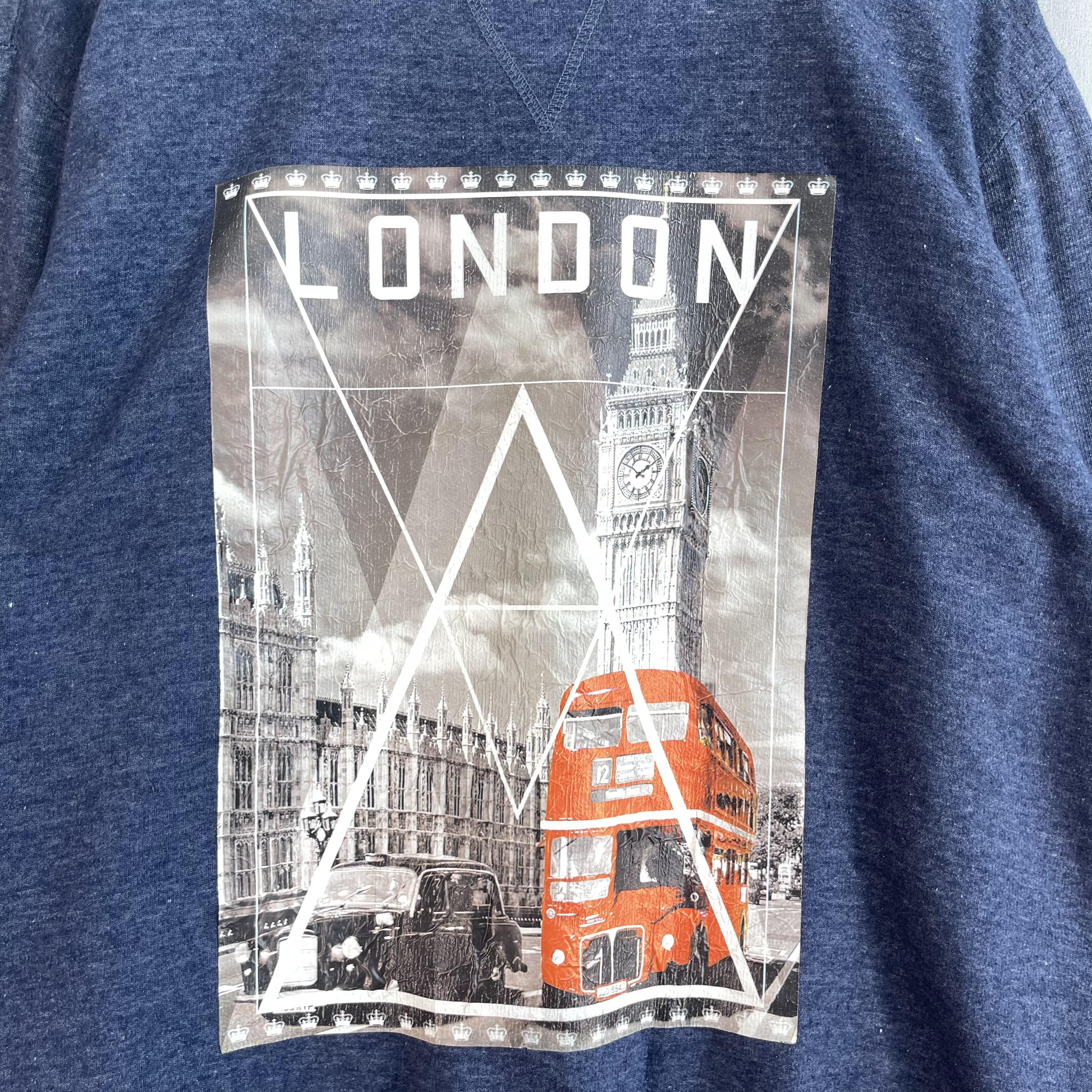 Japanese Brand × Vintage Vintage LONDON Buckingham Palace Tower Printed Sweatshirt Size US L / EU 52-54 / 3 - 2 Thumbnail