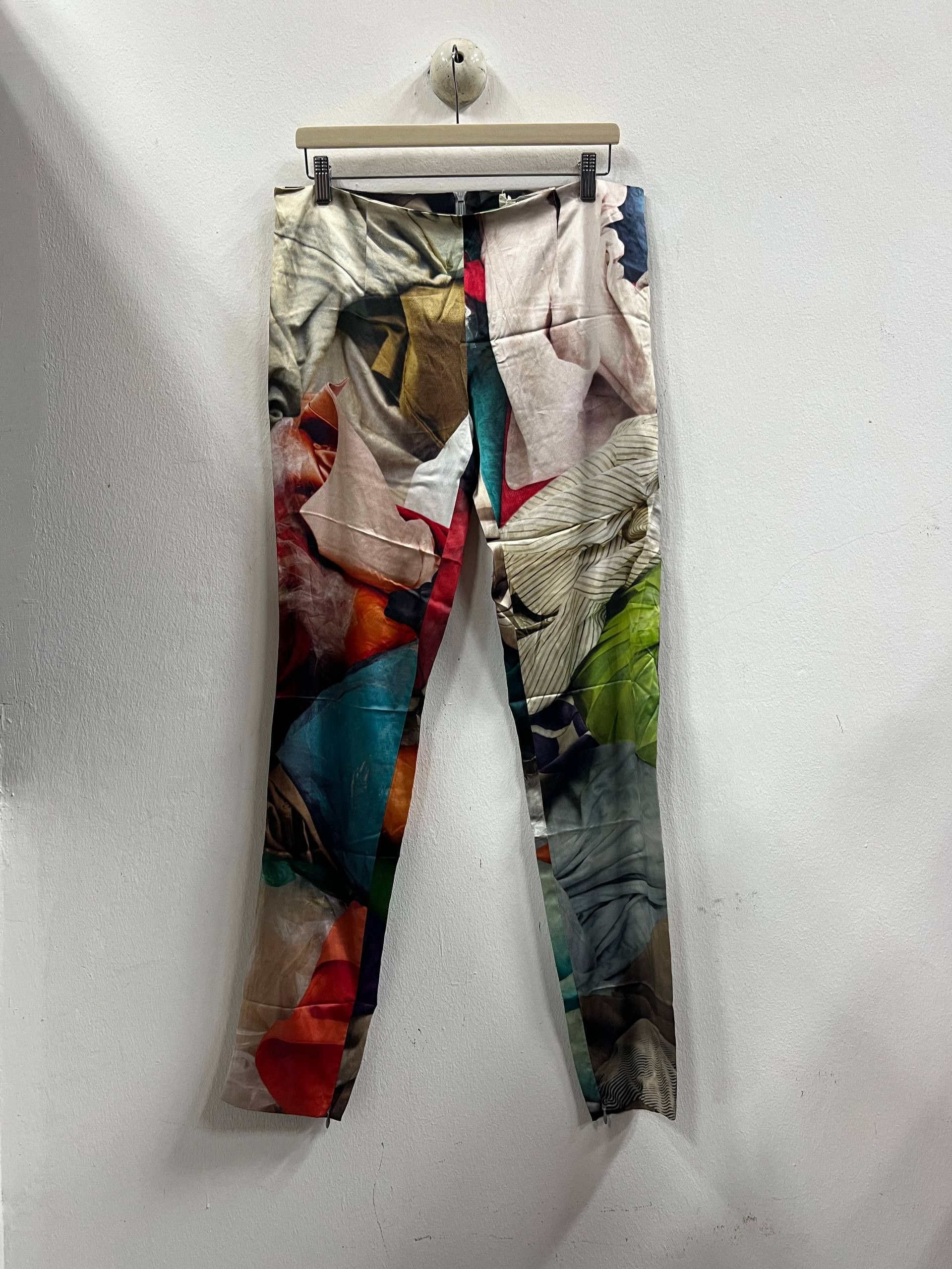Hussein Chalayan SS13 Chalayan Trash Print Backzip Pants Size 30" / US 8 / IT 44 - 1 Thumbnail