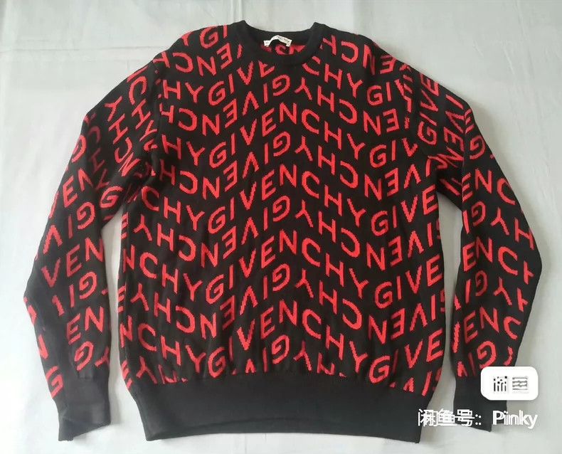 Givenchy All-over Logo Knitted Sweater