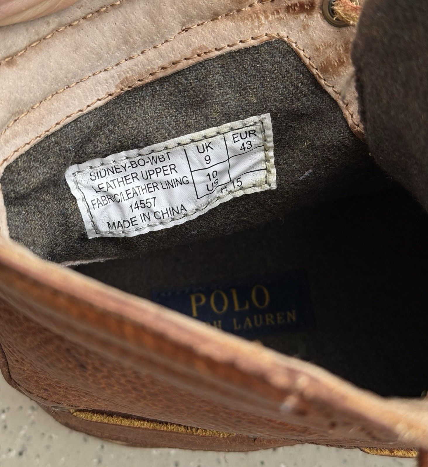 Polo Ralph Lauren Polo Ralph Lauren Chukka Ranger Country Leather Boots Mens Size US 10 / EU 43 - 14 Thumbnail