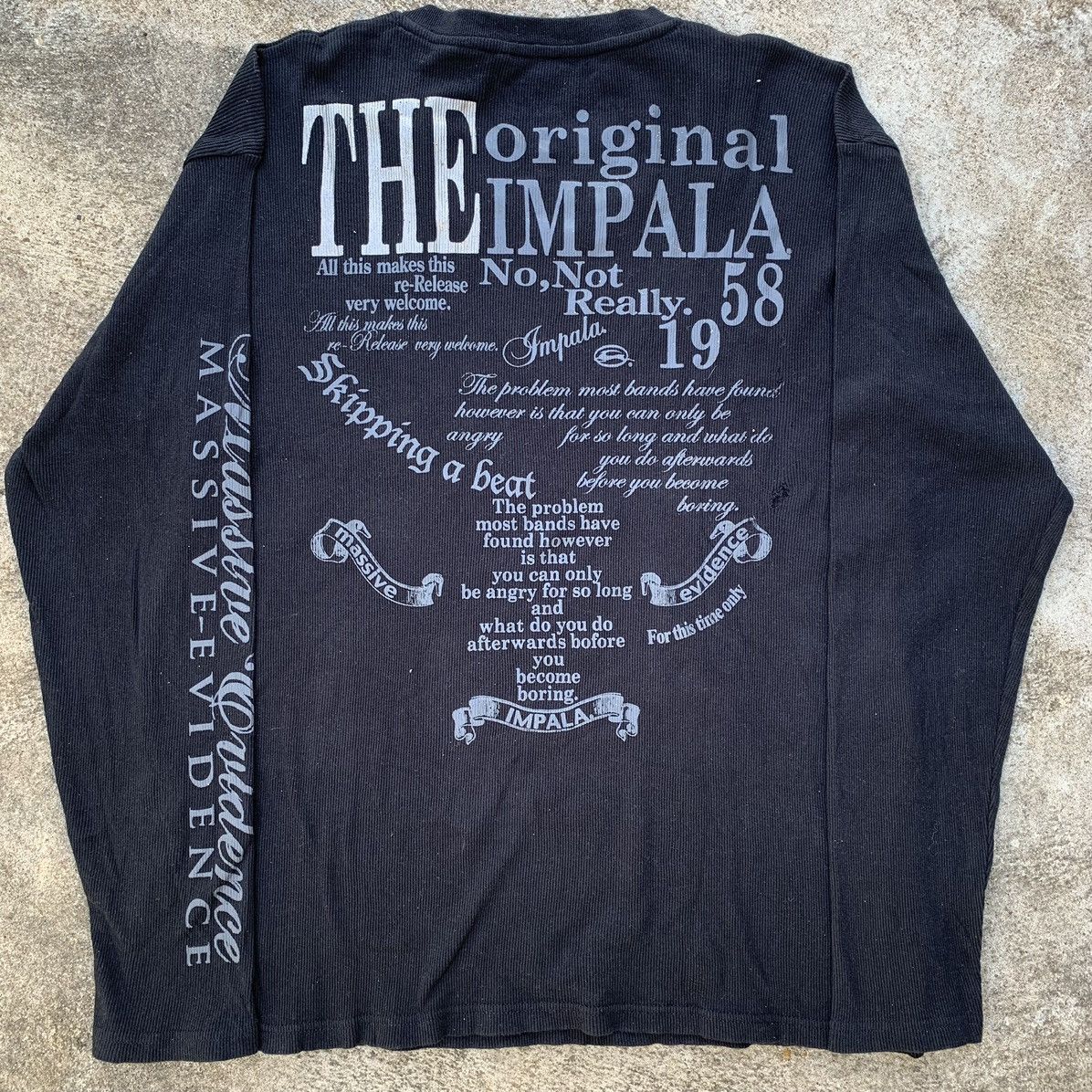 If Six Was Nine × Japanese Brand IMPALA MASSIVE EVIDENCE LONG SLEEVE Size US XL / EU 56 / 4 - 2 Thumbnail