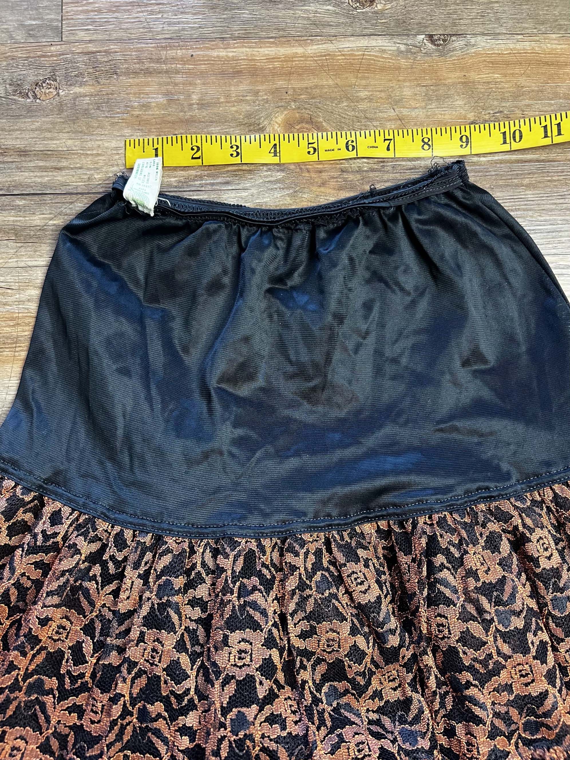 Vintage Vintage 1950's Koro Two-Tone Crinoline Petticoat Skirt Size 24" / US 00 / IT 34 - 12 Thumbnail