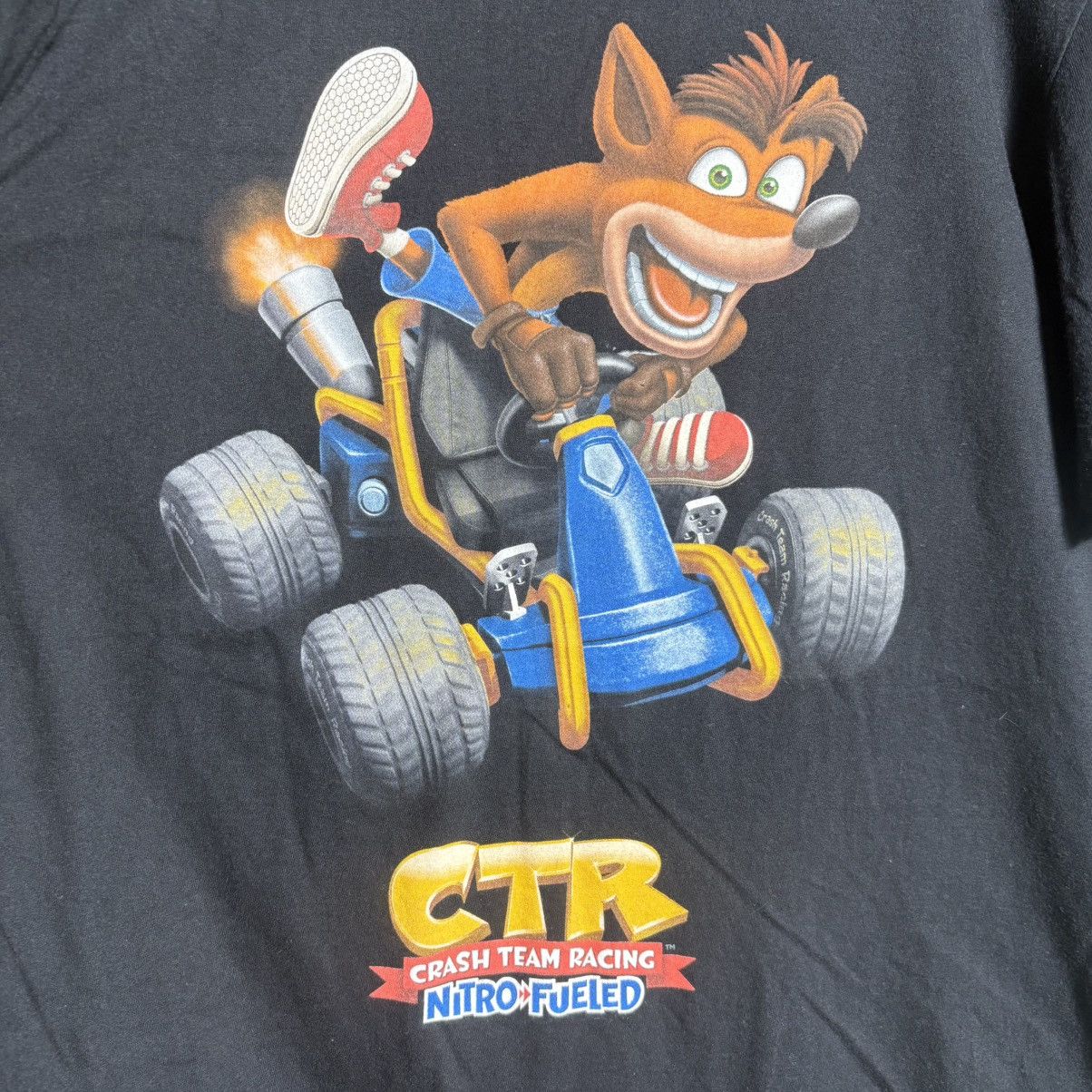 Vintage Vintage Crash Team Racing PlayStation Game T-Shirt Size US M / EU 48-50 / 2 - 2 Thumbnail