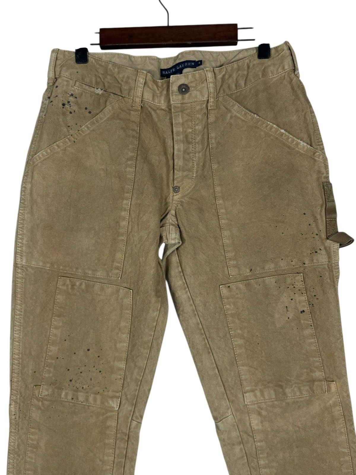 Ralph Lauren Vintage Ralph Lauren Distressed Painter Pants Size 30" / US 8 / IT 44 - 10 Thumbnail