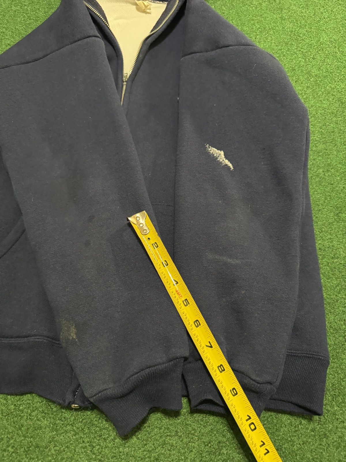 Vintage Vintage 80s Thermal Lined Double Face XL Full Zip Hoodie Size US XL / EU 56 / 4 - 8 Thumbnail