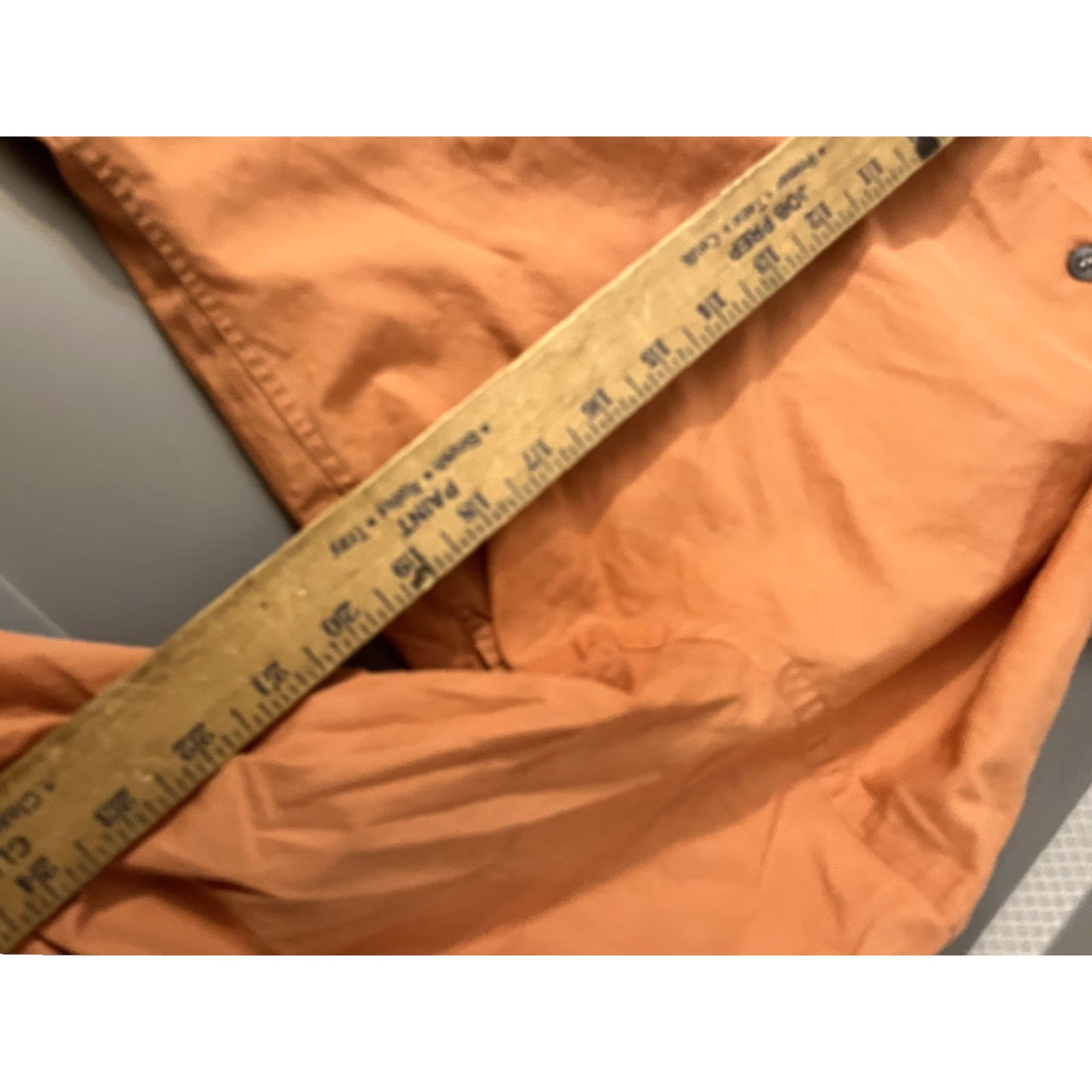 Hugo Boss HUGO BOSS Mens Shirt 16/41 Orange Long Sleeve Button Up Collar Dress Shirt Mens Orange 100% Cotton Regular Button-Down Mens Shirt Size US L / EU 52-54 / 3 - 5 Thumbnail