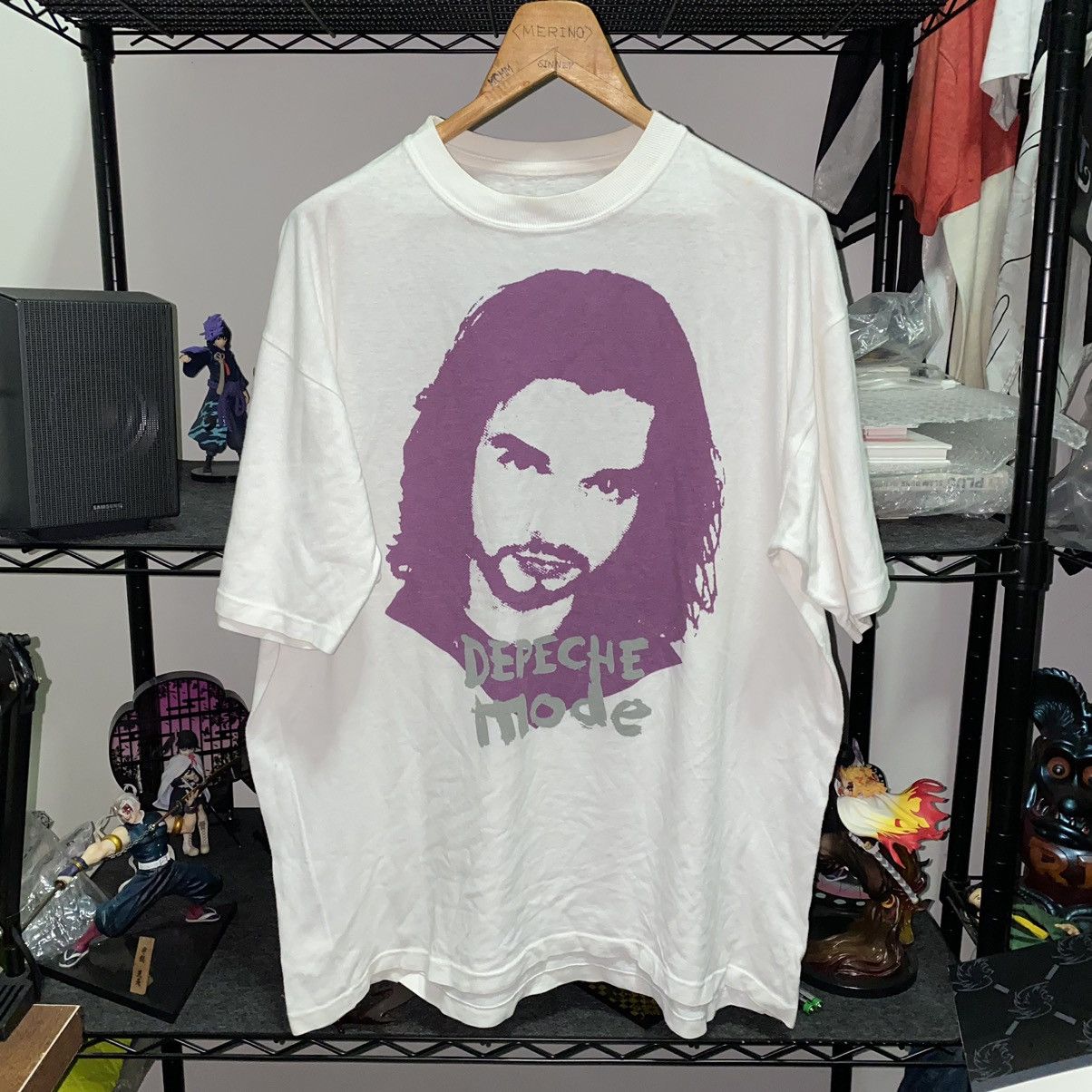 Band Tees VTG 90S DEPECHE MODE DAVE GAHAN Size US L / EU 52-54 / 3 - 3 Thumbnail