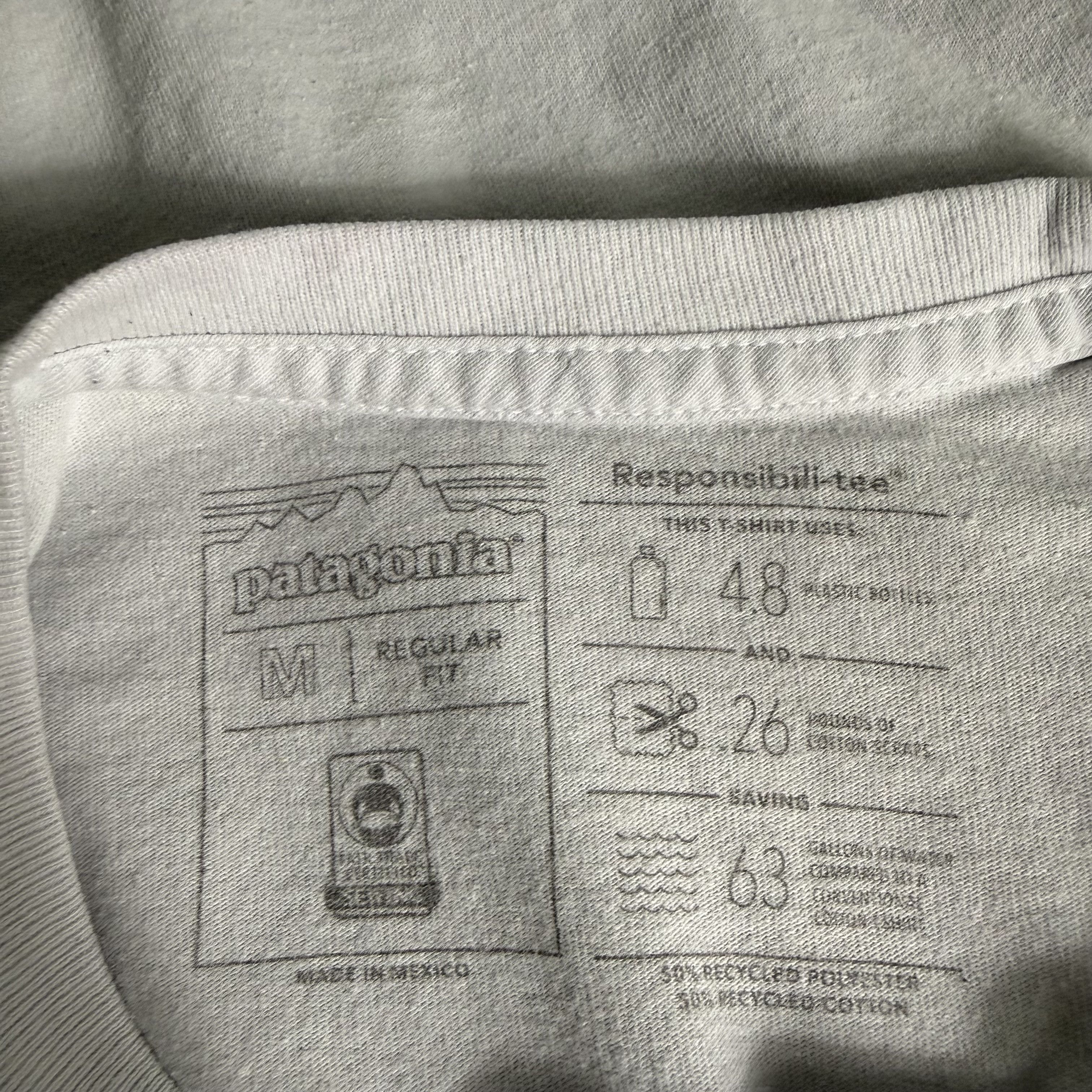 Patagonia 🔥RARE🔥Patagonia Big Logo Regular Fit T-shirt Size US M / EU 48-50 / 2 - 5 Thumbnail