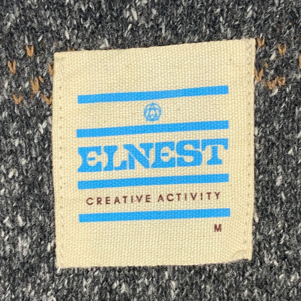 Other Vintage Elnest Japan Cardigan Sweater Striped Button Size M Size US M / EU 48-50 / 2 - 5 Thumbnail