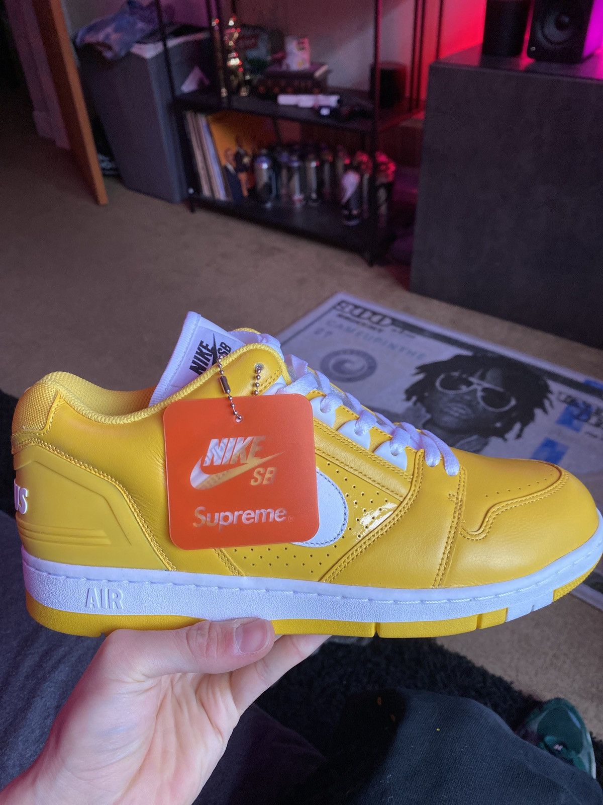 Nike × Supreme Supreme Nike Sb Af2 Low Size US 11.5 / EU 44-45 - 2 Thumbnail