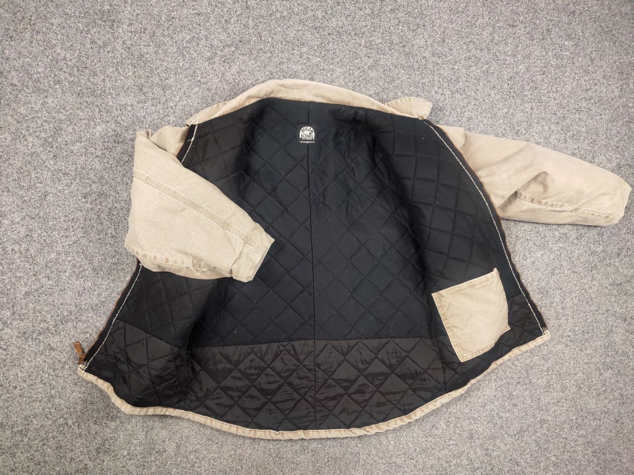 Carhartt Vintage 90's USA Polar King key Jacket detroit carhartt Syle Size US L / EU 52-54 / 3 - 14 Thumbnail
