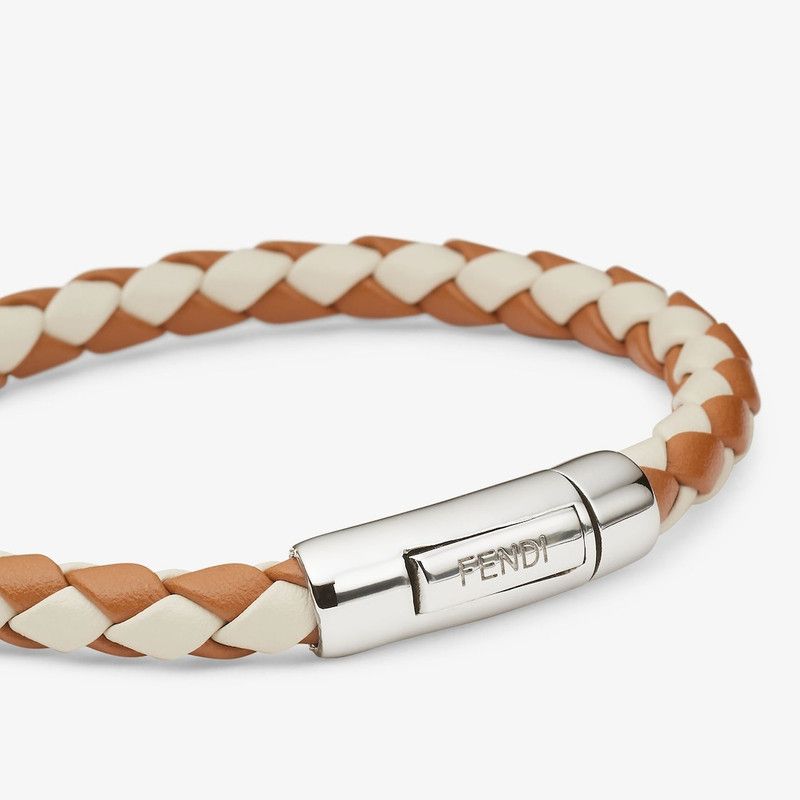 Fendi o1B3y1r0326 Size : OS / Bracelet in Brown/White Size ONE SIZE - 2 Thumbnail