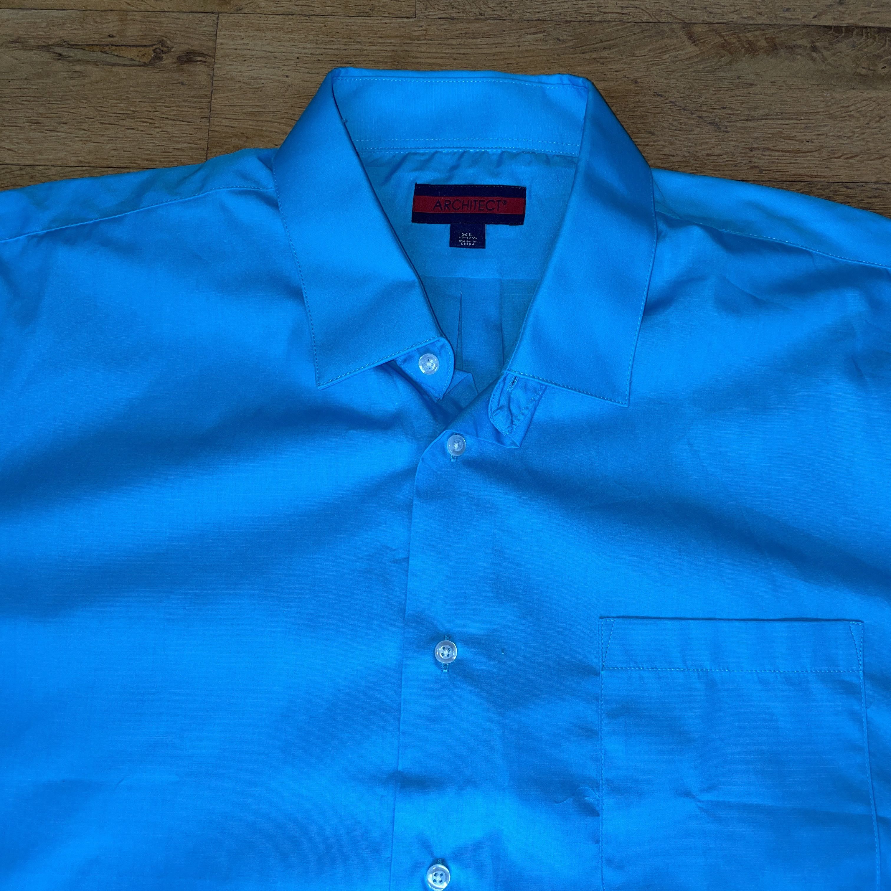 Architect × Vintage Architect Men's Fashionable Elegant Shirt Size Xl Size US XL / EU 56 / 4 - 3 Thumbnail