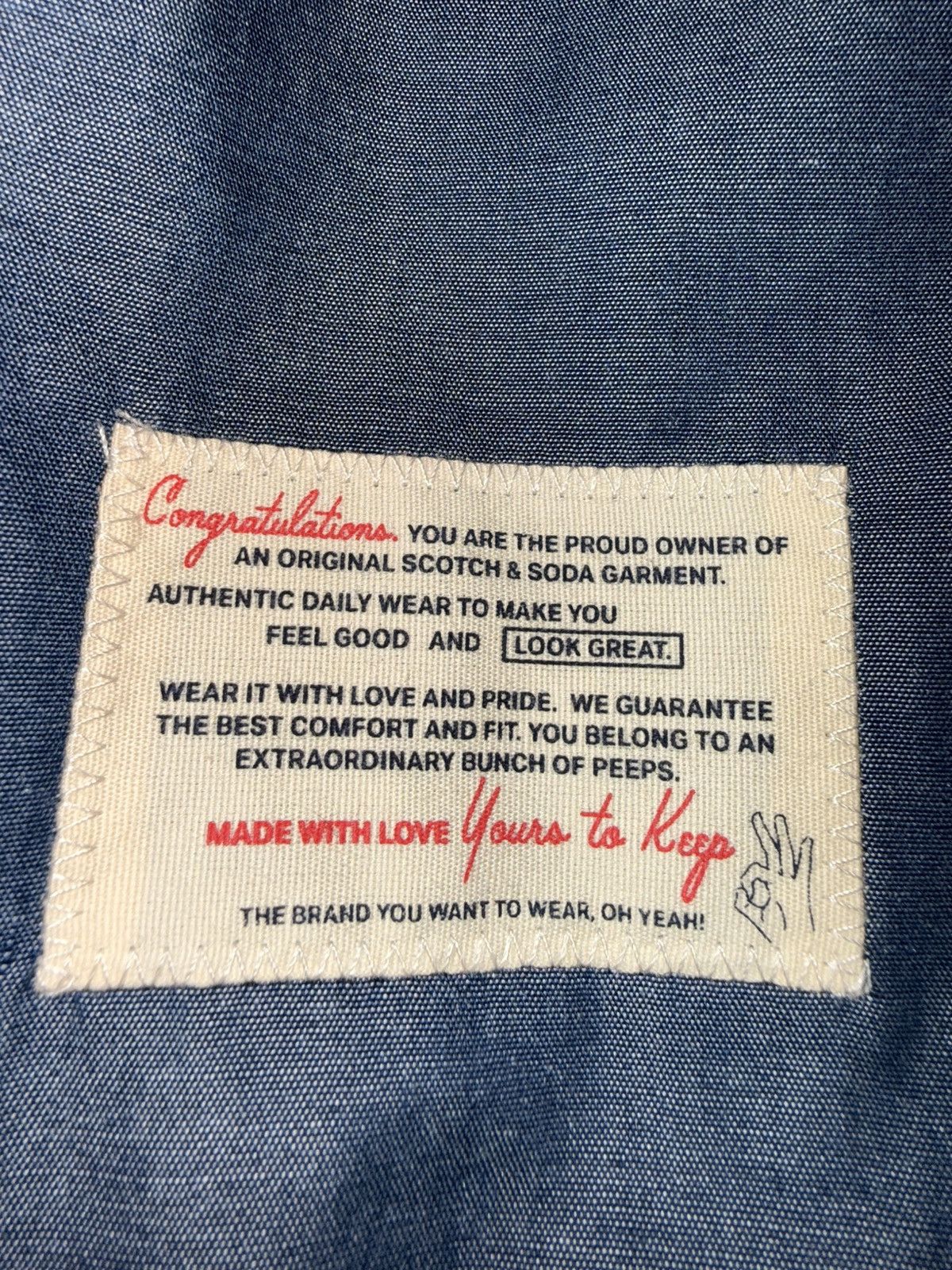 Scotch & Soda Scotch & Soda Amsterdam Full Zip Bomber Size US M / EU 48-50 / 2 - 4 Thumbnail