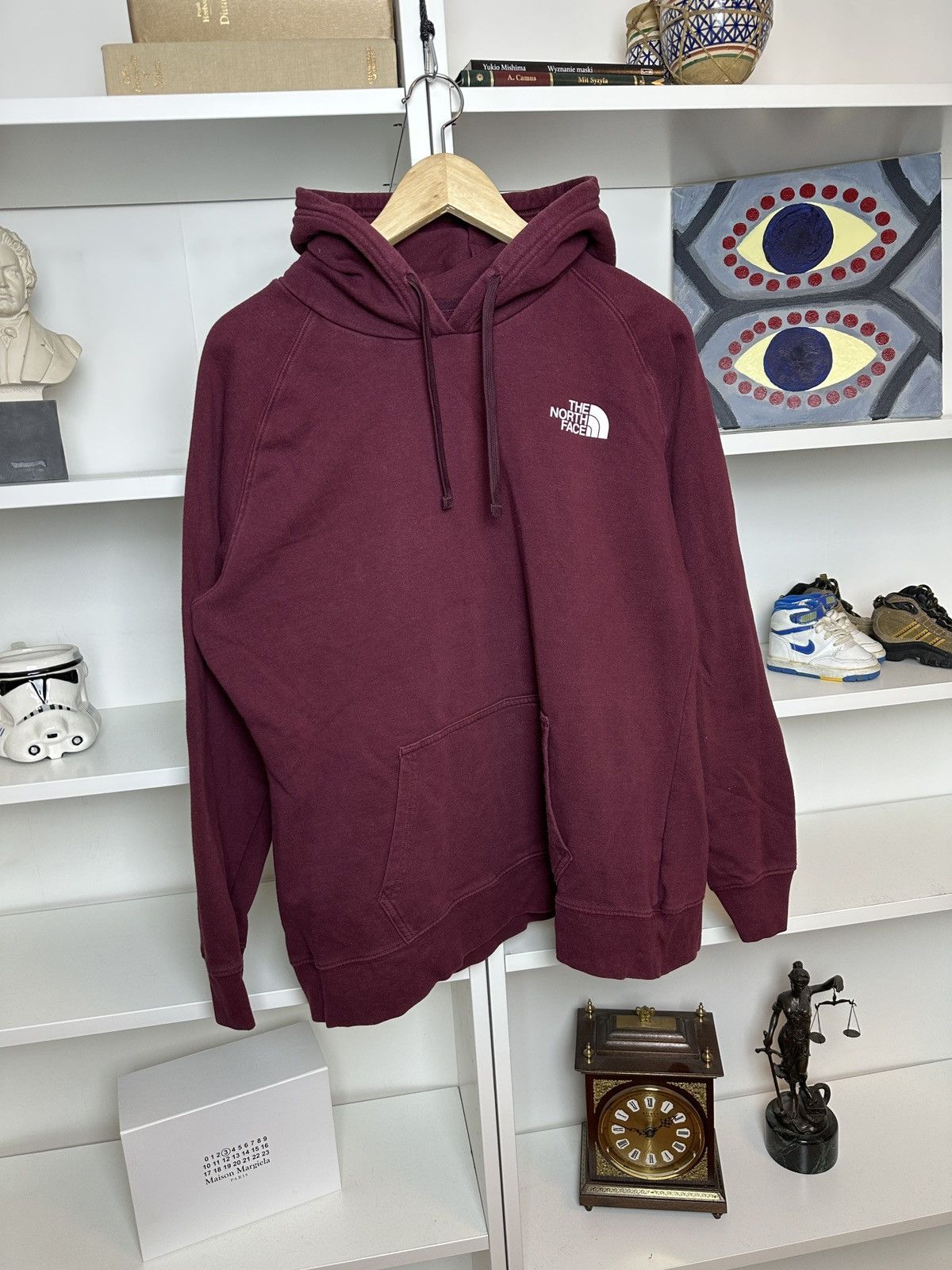 The North Face The North Face never stop exploring burgundy hoodie Size US L / EU 52-54 / 3 - 1 Thumbnail