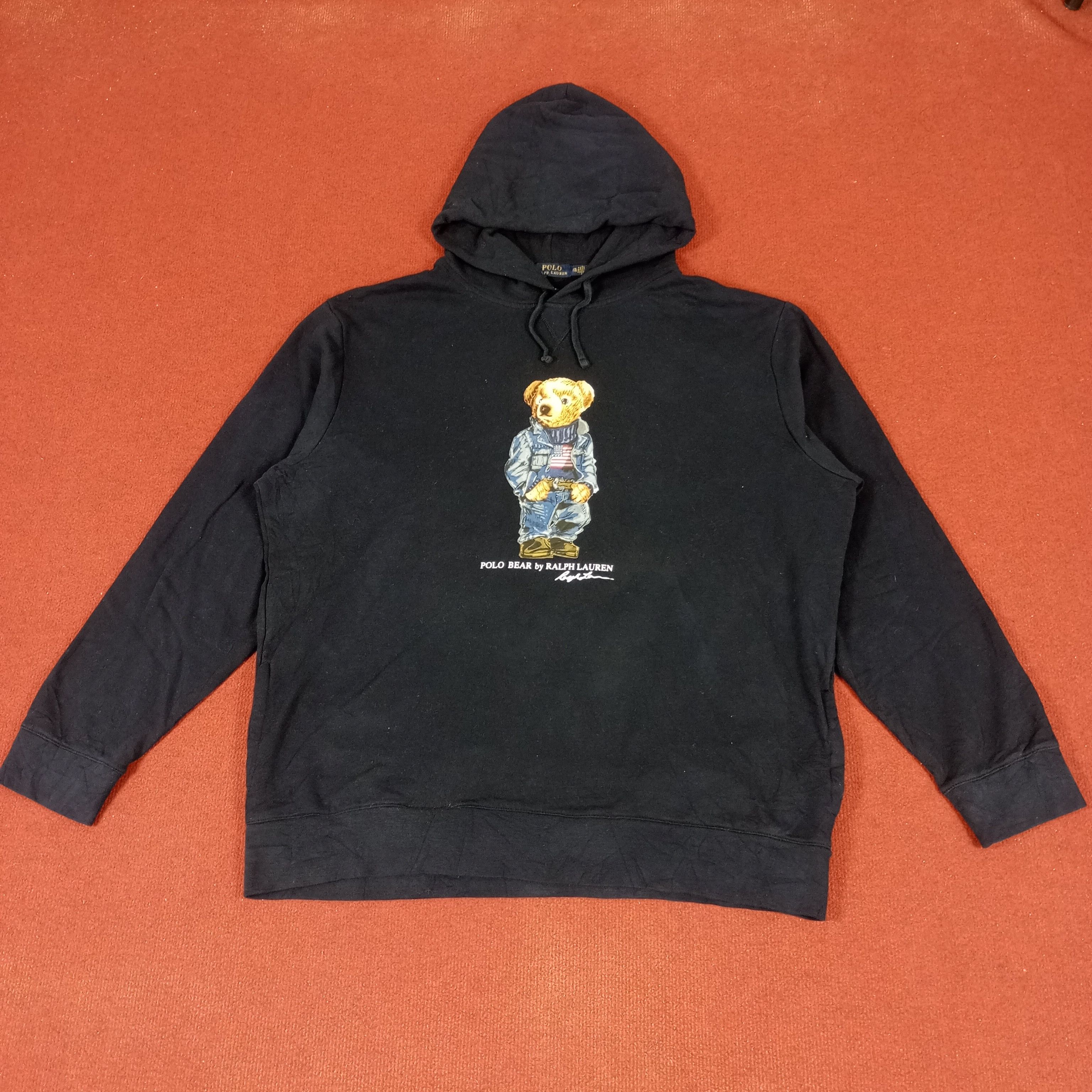 Polo Ralph Lauren × Vintage Polo Bear By Ralph Lauren Fashion Brand Style Hoodies Size US XXL / EU 58 / 5 - 1 Thumbnail