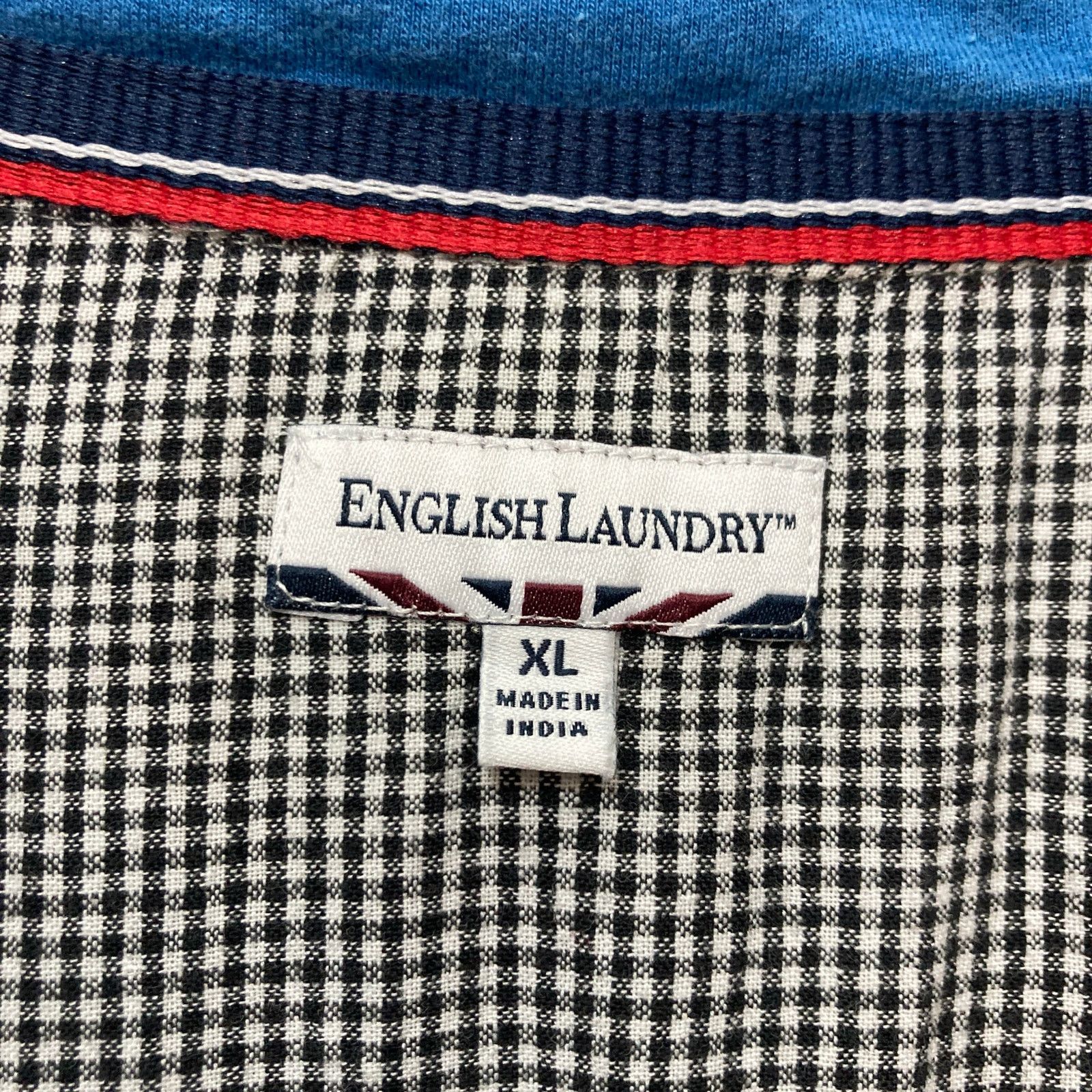 English Laundry English Laundry Gray 1/4 Zip Collar Pull Over Sweater Size US XL / EU 56 / 4 - 3 Thumbnail