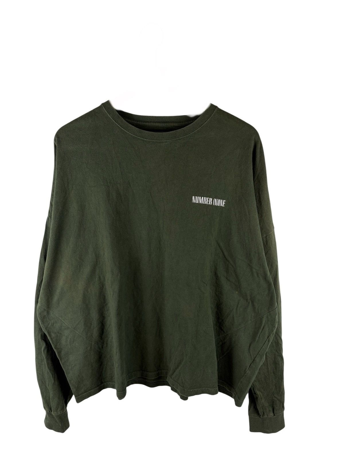 Number (N)ine Number Nine Big Logo Back Print L/S Tee Size US M / EU 48-50 / 2 - 4 Thumbnail