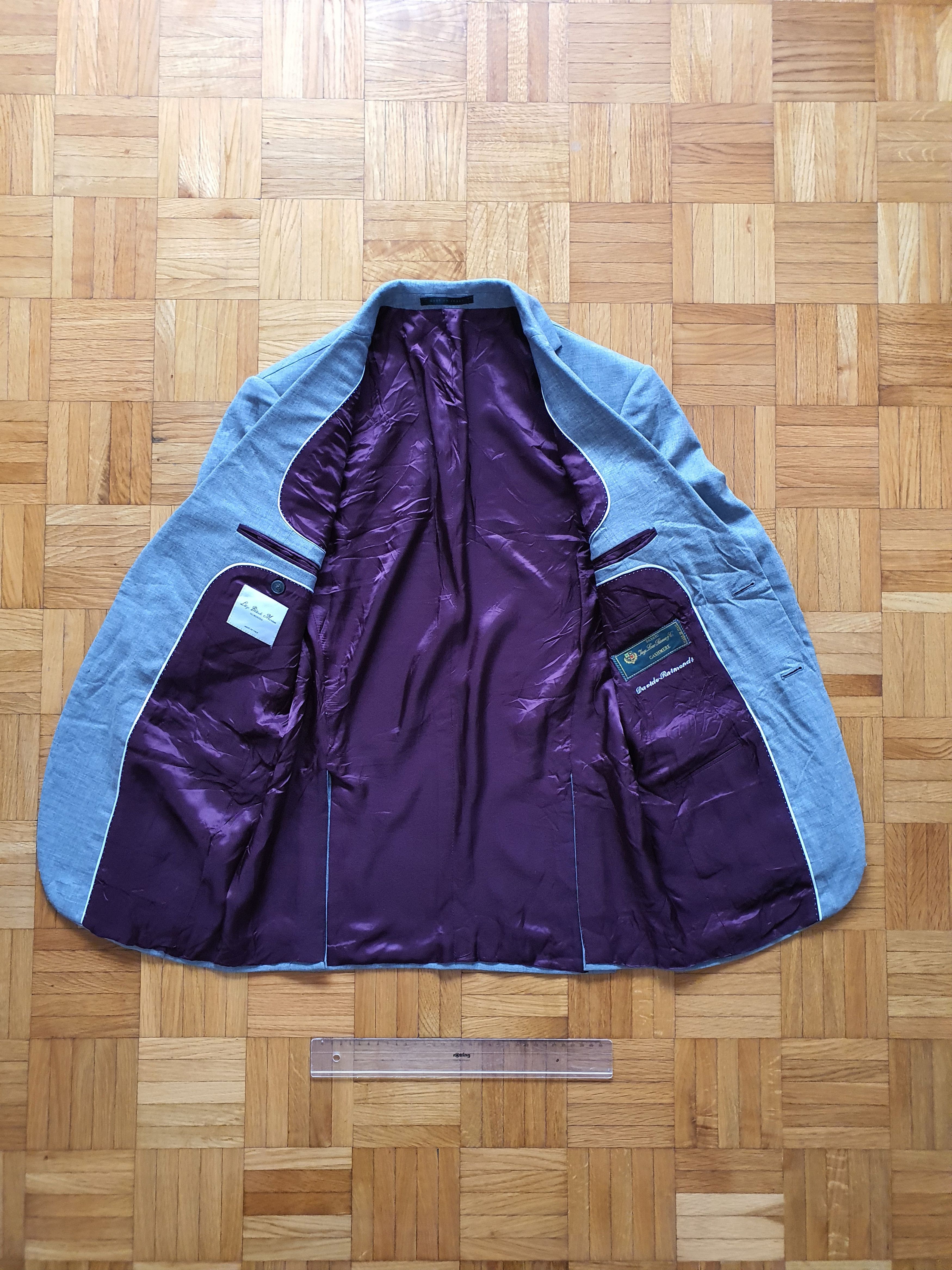 L.B.M. 1911 ''SU MISURA'' Bespoke Blazer Sports Coat Jacket - Cashmere Size 36R - 5 Thumbnail