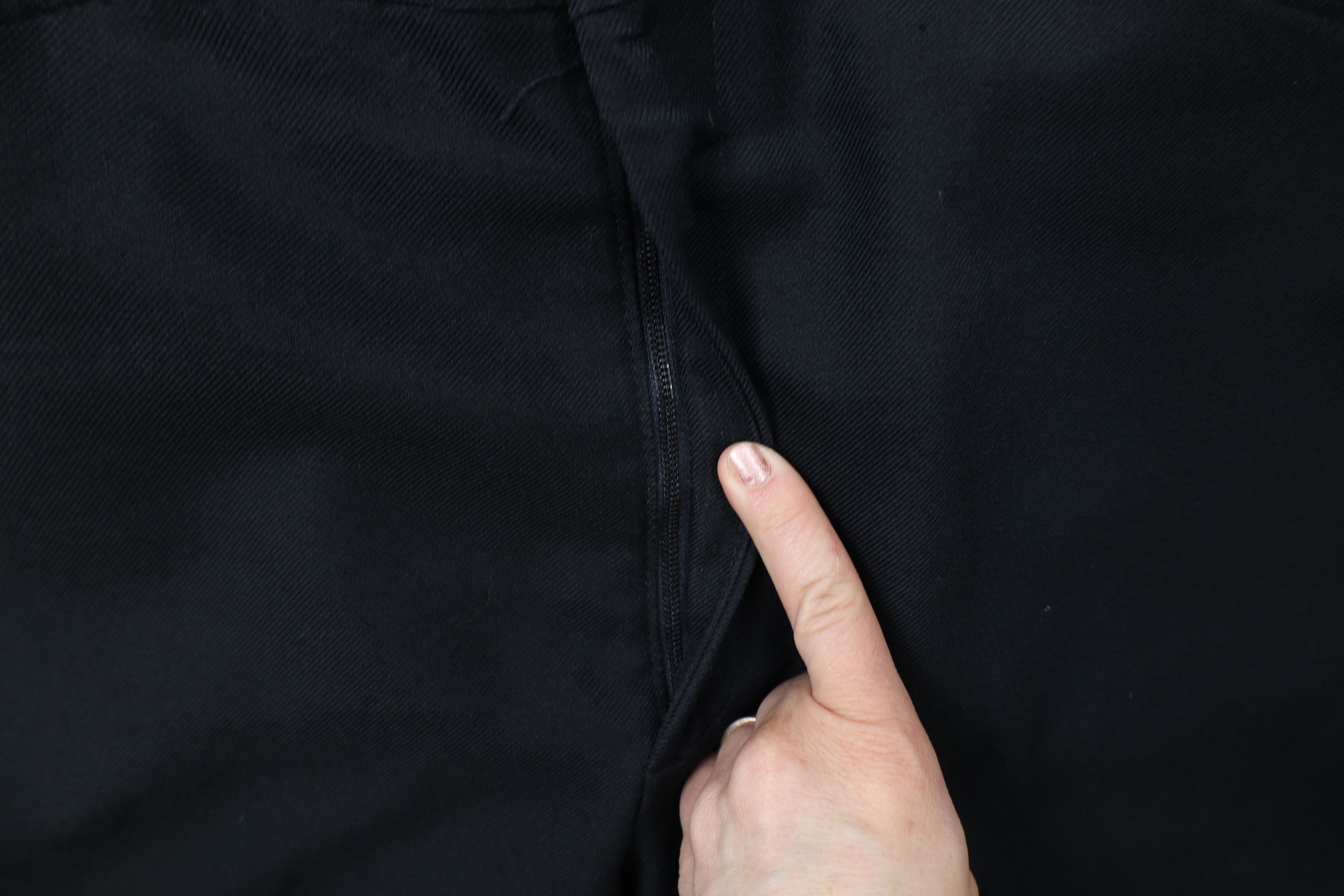 Vintage Vintage 70s Streetwear Bell Bottoms Chino Pants Black USA Size US 36 / EU 52 - 5 Thumbnail
