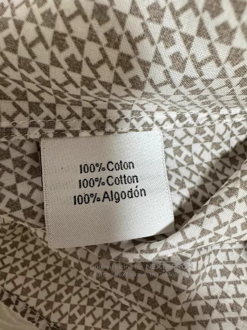 Hermes Hermes Shirt with Special Crafted Fabric, Classic H Patter Size US XS / EU 42 / 0 - 8 Thumbnail