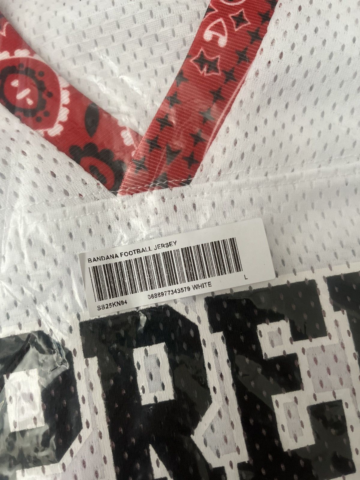 Supreme Supreme Bandana Football Jersey Size US L / EU 52-54 / 3 - 5 Thumbnail
